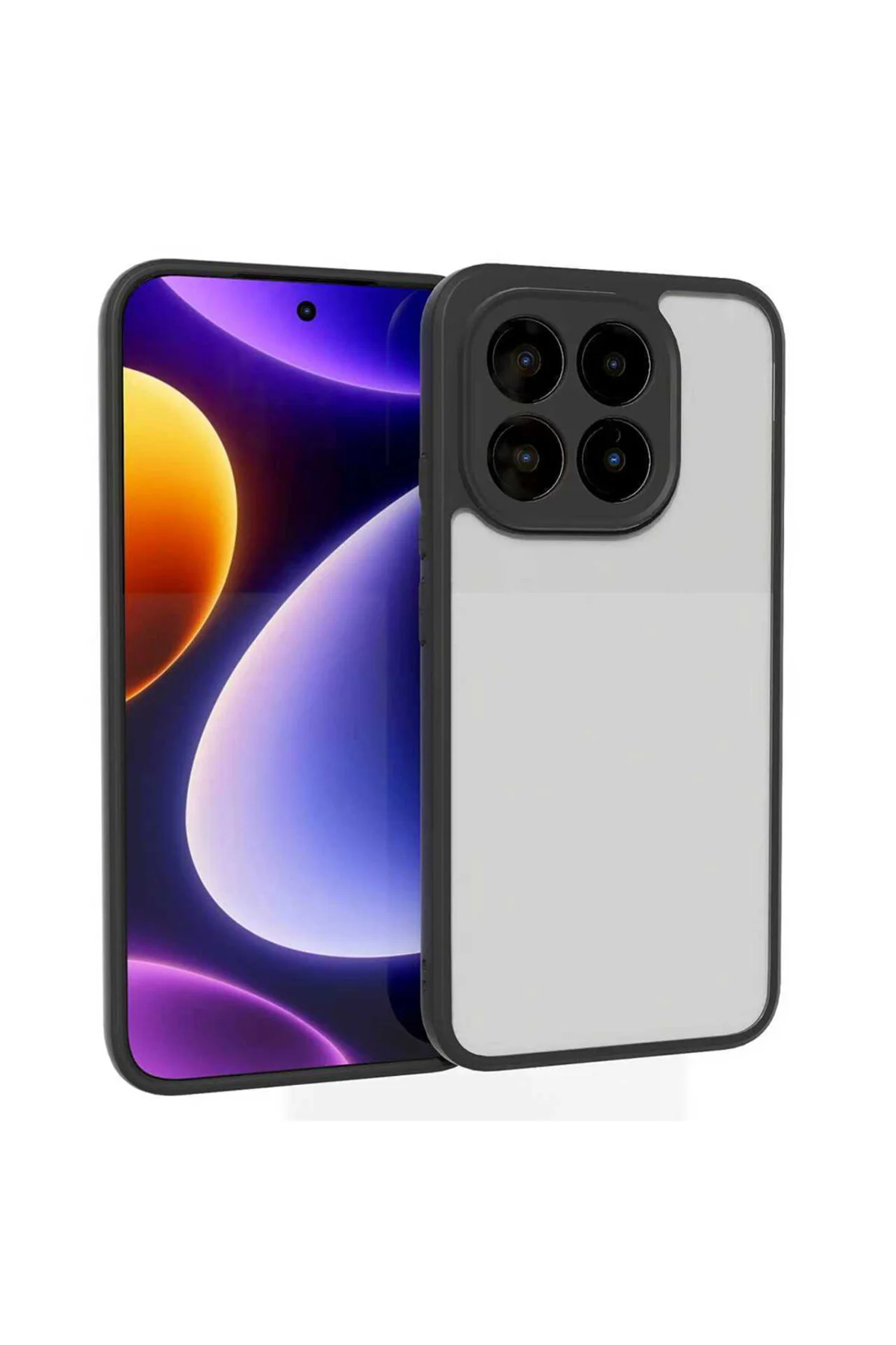 Xiaomi 15T Kılıf Kamera Koruma Çıkıntılı Şeffaf Arka Yüzeyli A++ Kalite Kapak