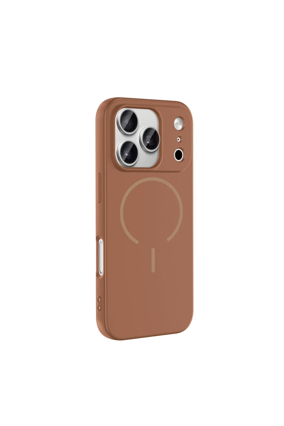 iPhone 17 Pro İçin Uyumlu M-Safe Özellikli Soft Renkli Elde Kaymaz Silikon Kılıf