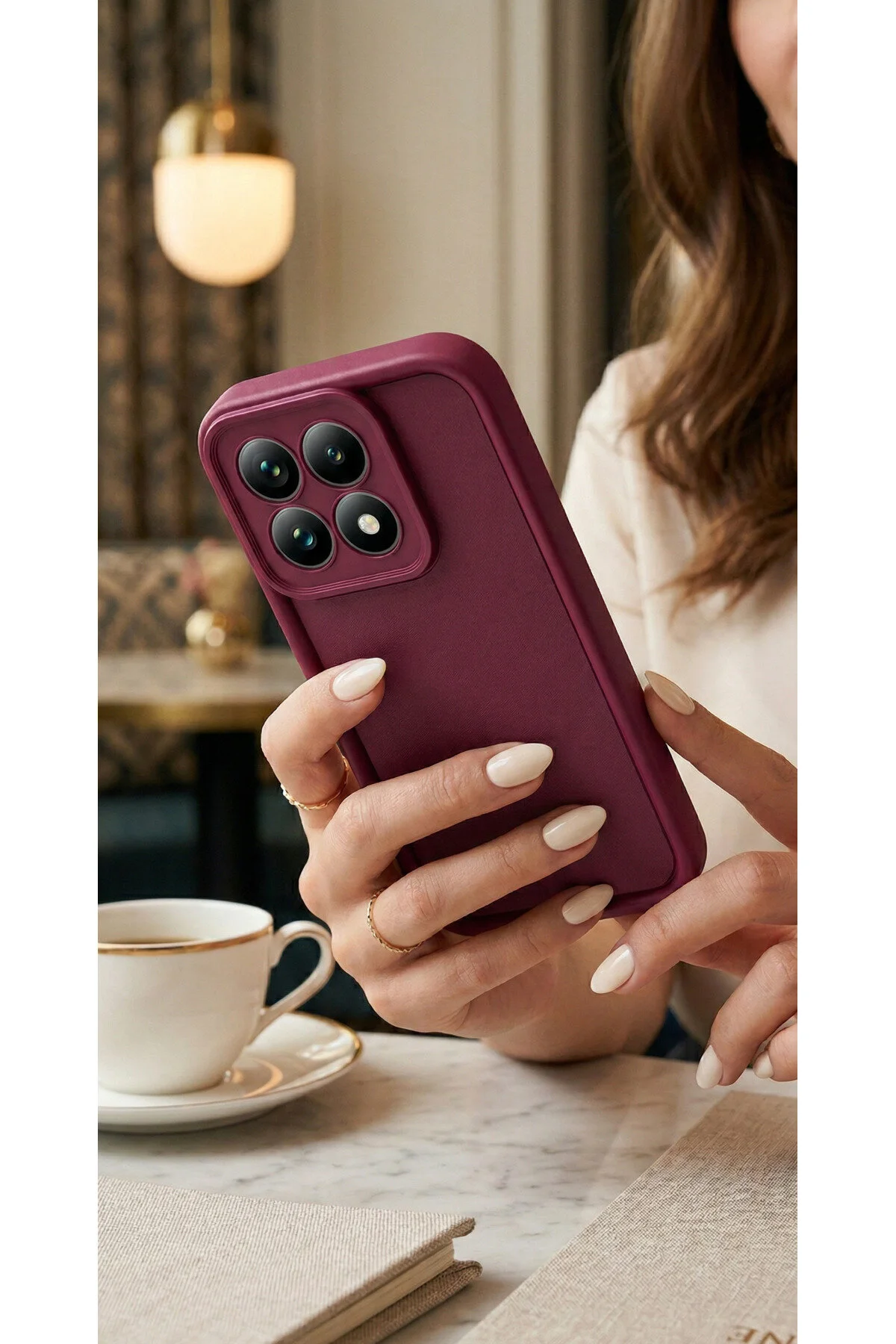 Mi 15T İçin Uyumlu Kamera Korumalı Kenar Çıkıntılı Soft Renkli Silikon Kapak