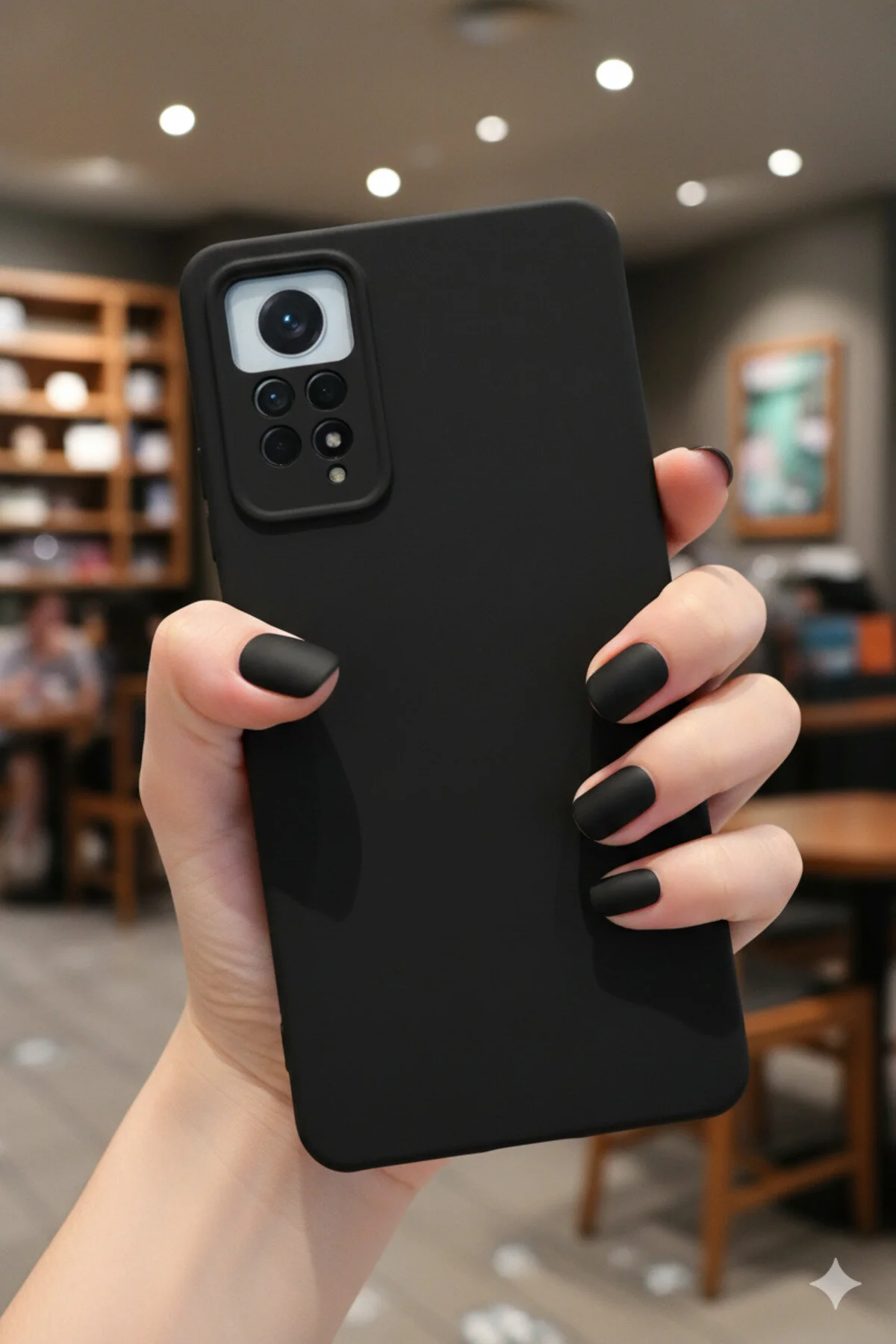 Xiaomi Redmi Note 12 Pro 4G Kılıf Içi Kadife Süet Tasarımlı Kamera Korumalı Silikon Lansman Kapak