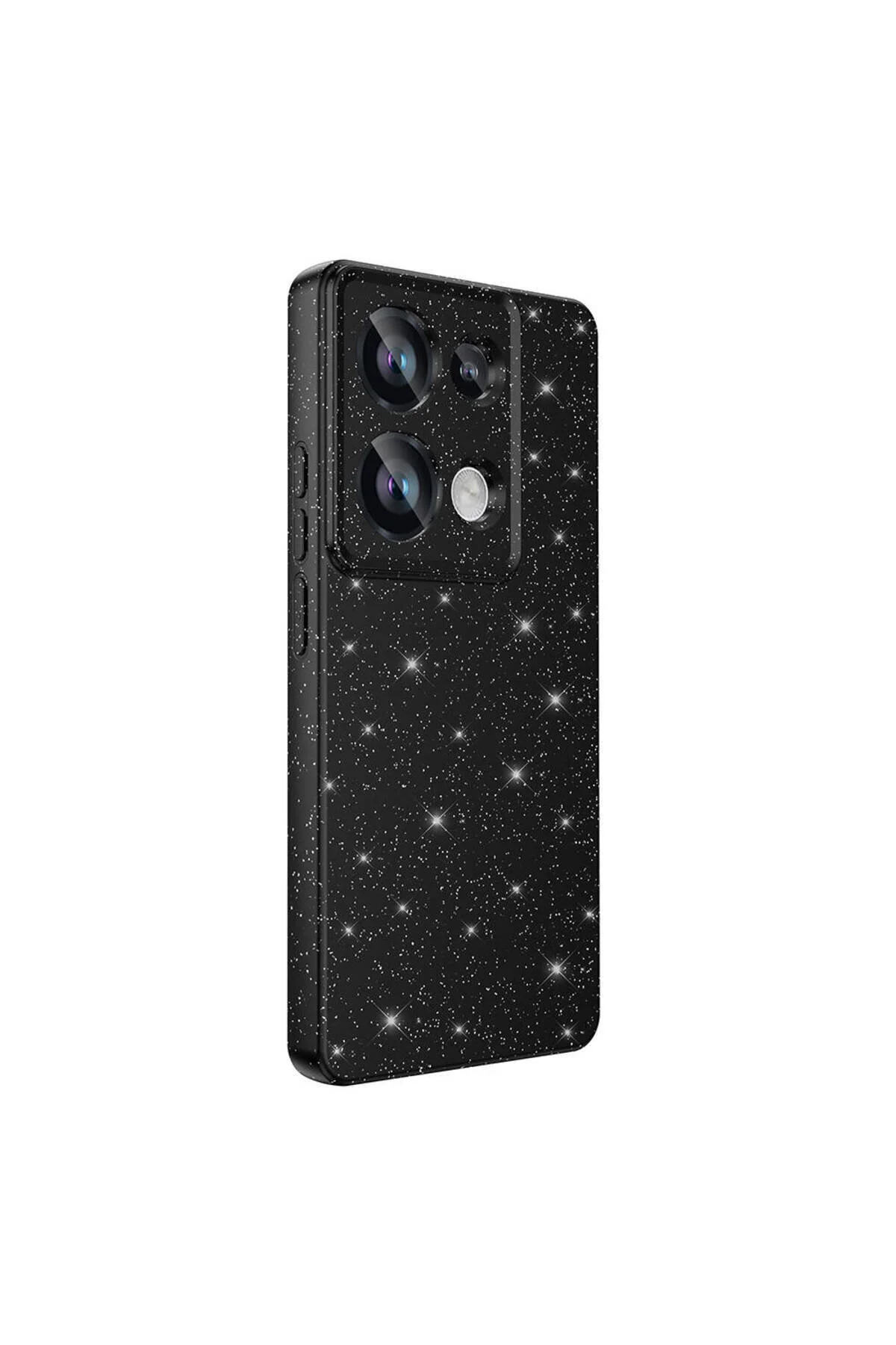 Xiaomi Redmi Note 13 Pro 4G Uyumlu Simli Tasarımlı Kamera Korumalı Kılıf