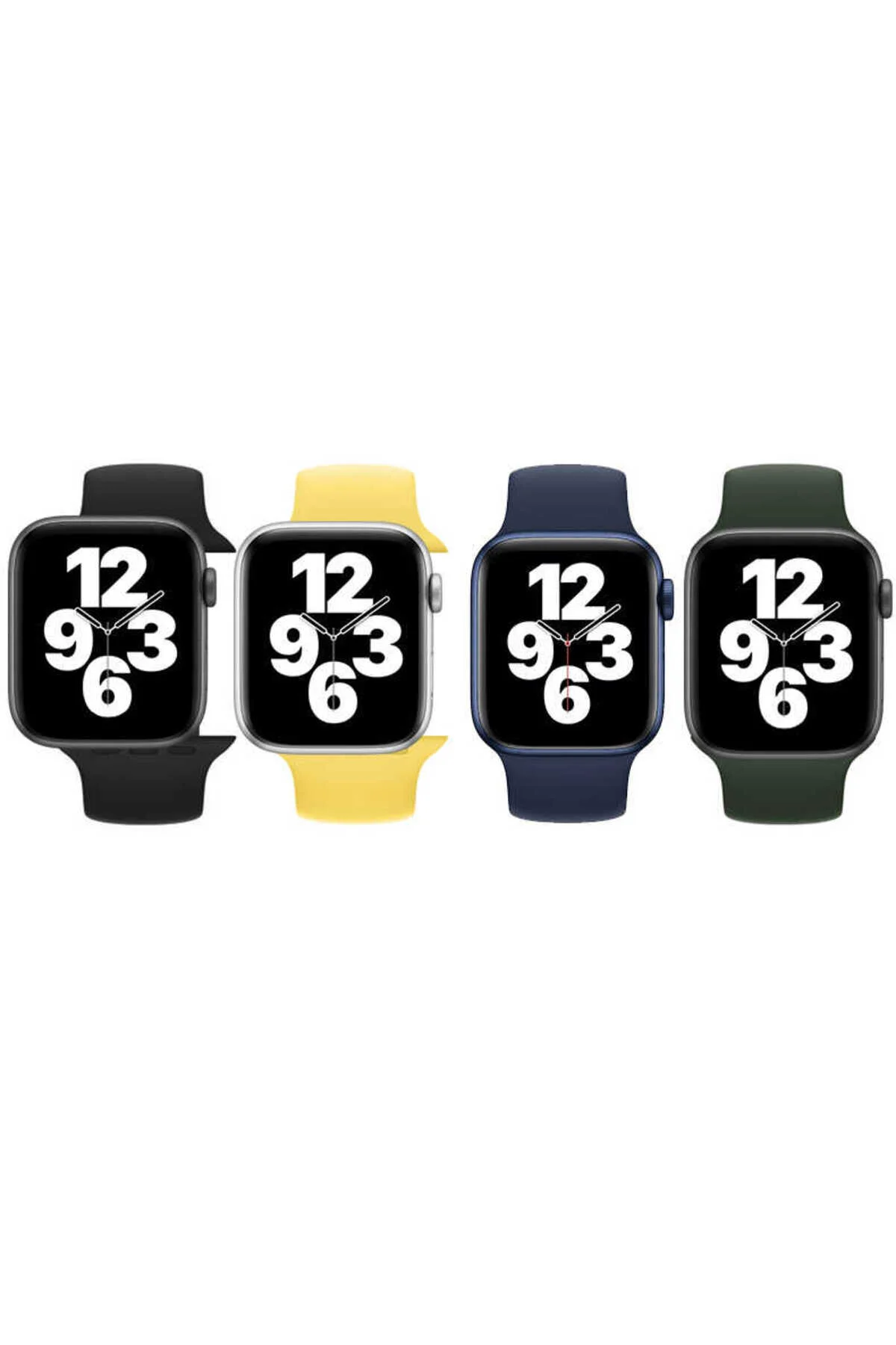 Watch 38mm İçin Uyumlu Solo Loop Medium Kordon