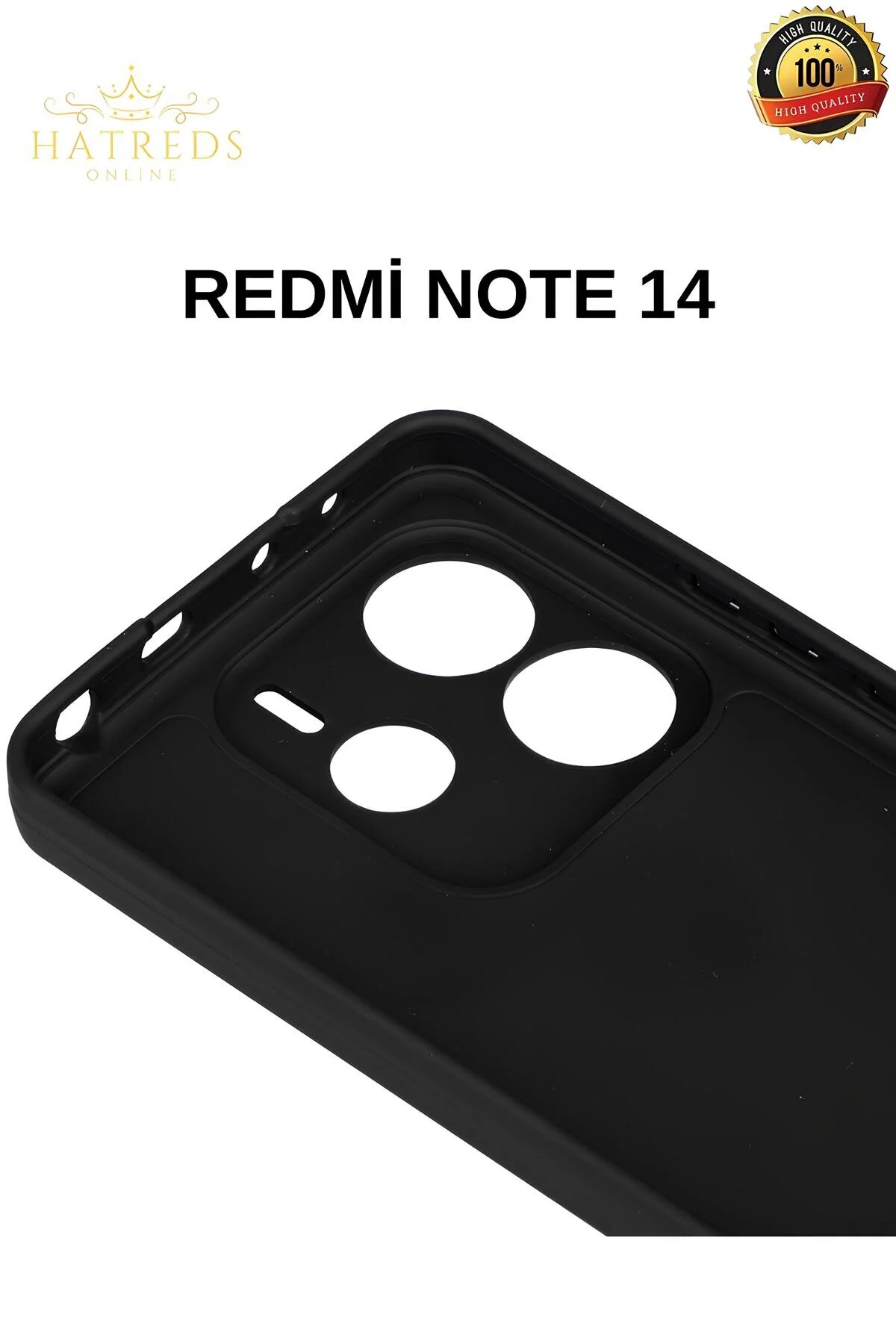 Xiaomi Redmi Note 14 4G Uyumlu Kılıf Yumuşak ve Esnek Soft Silikon Kapak
