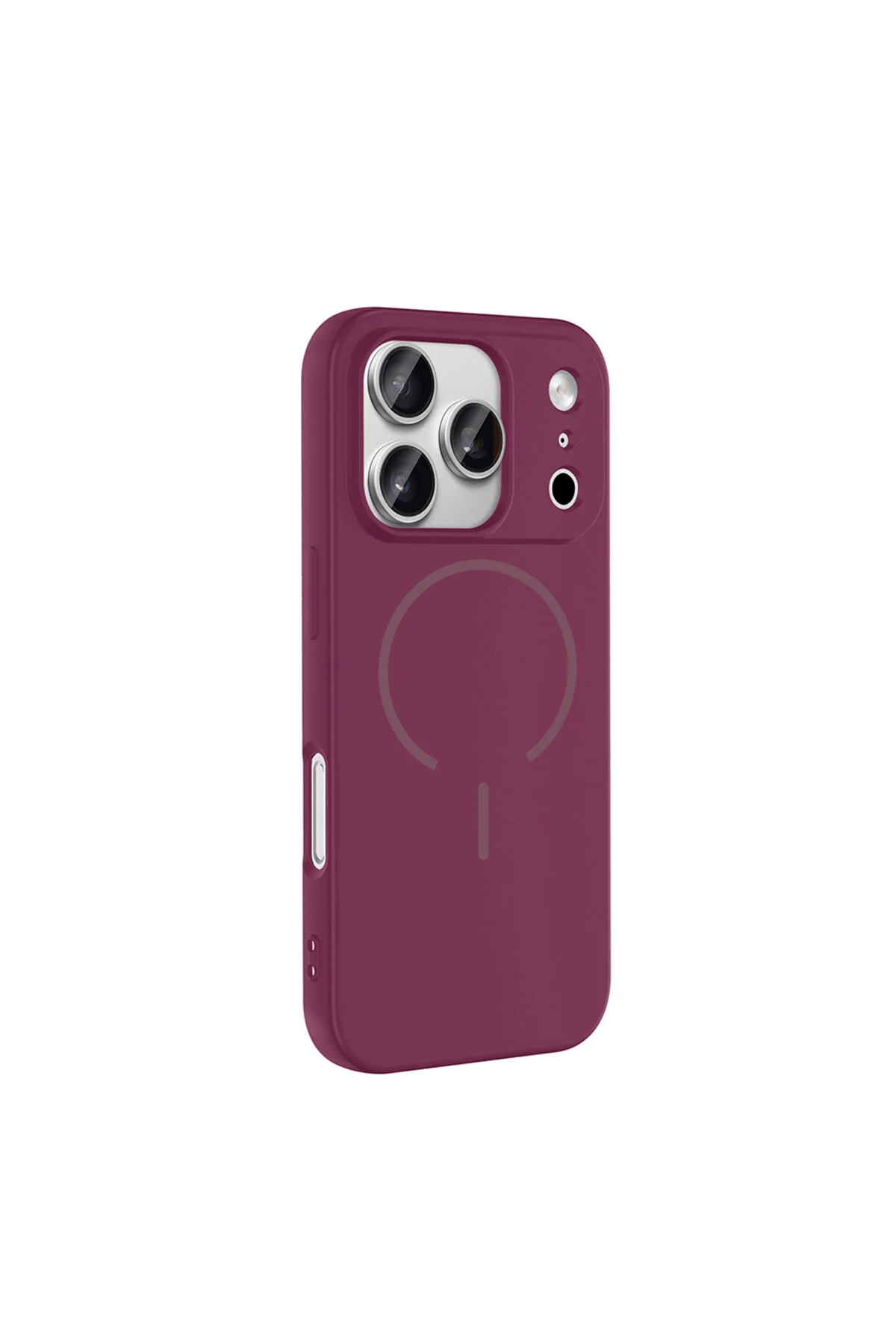iPhone 17 Pro İçin Uyumlu M-Safe Özellikli Soft Renkli Elde Kaymaz Silikon Kılıf