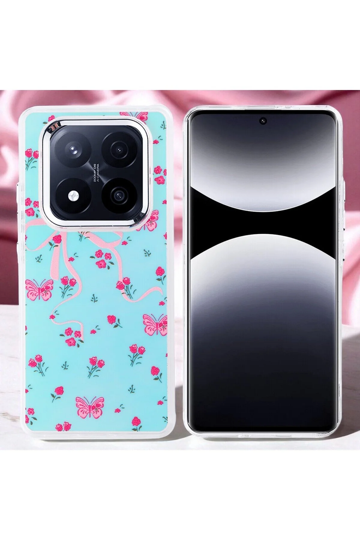 Xiaomi Redmi Note 14 Pro Plus Kılıf Figür Desenli Elde Kaymaz Soft Silikon Kapak