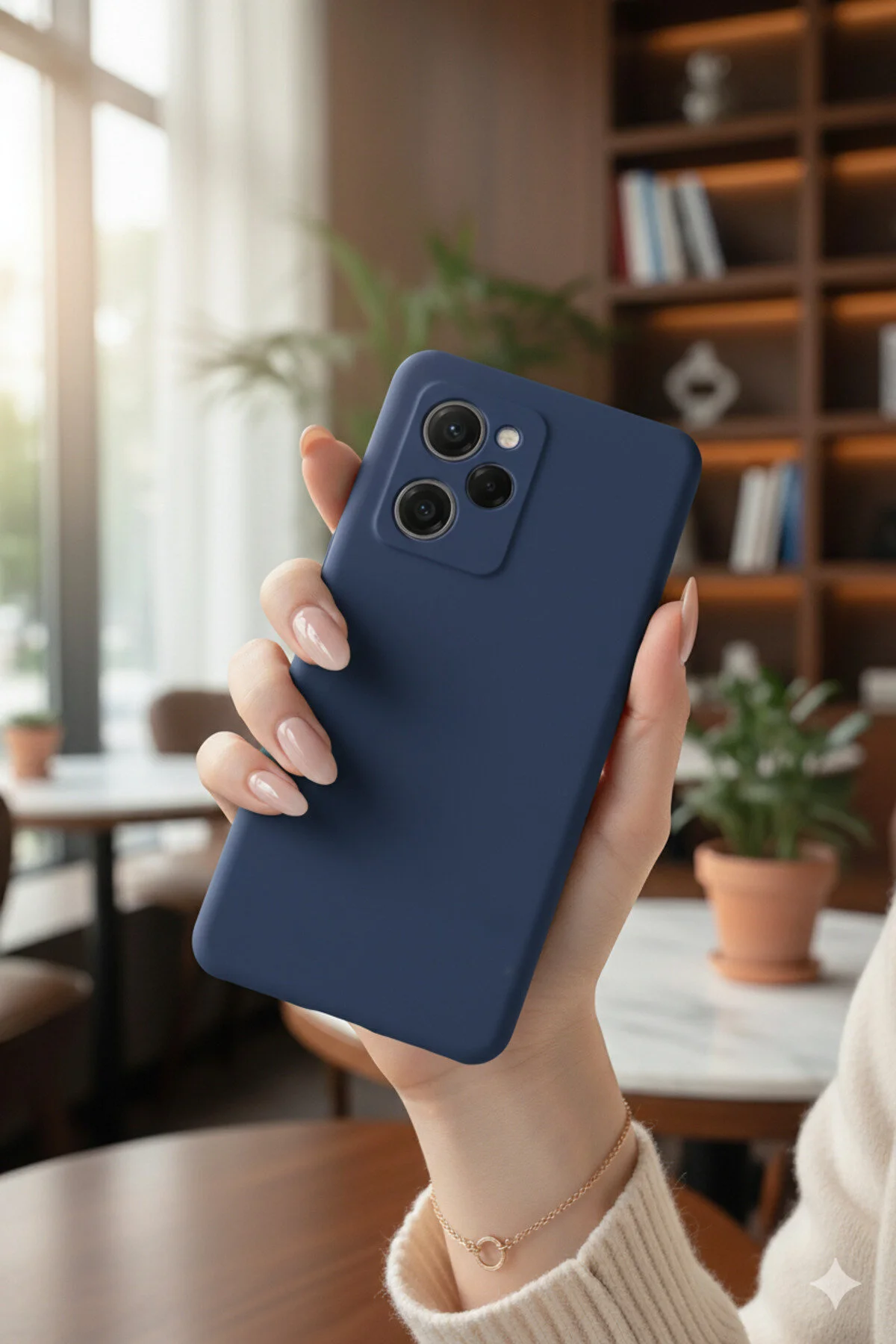 Poco X5 Pro 5G Kılıf Içi Kadife Süet Tasarımlı Kamera Korumalı Silikon A Kalite Lansman Kapak