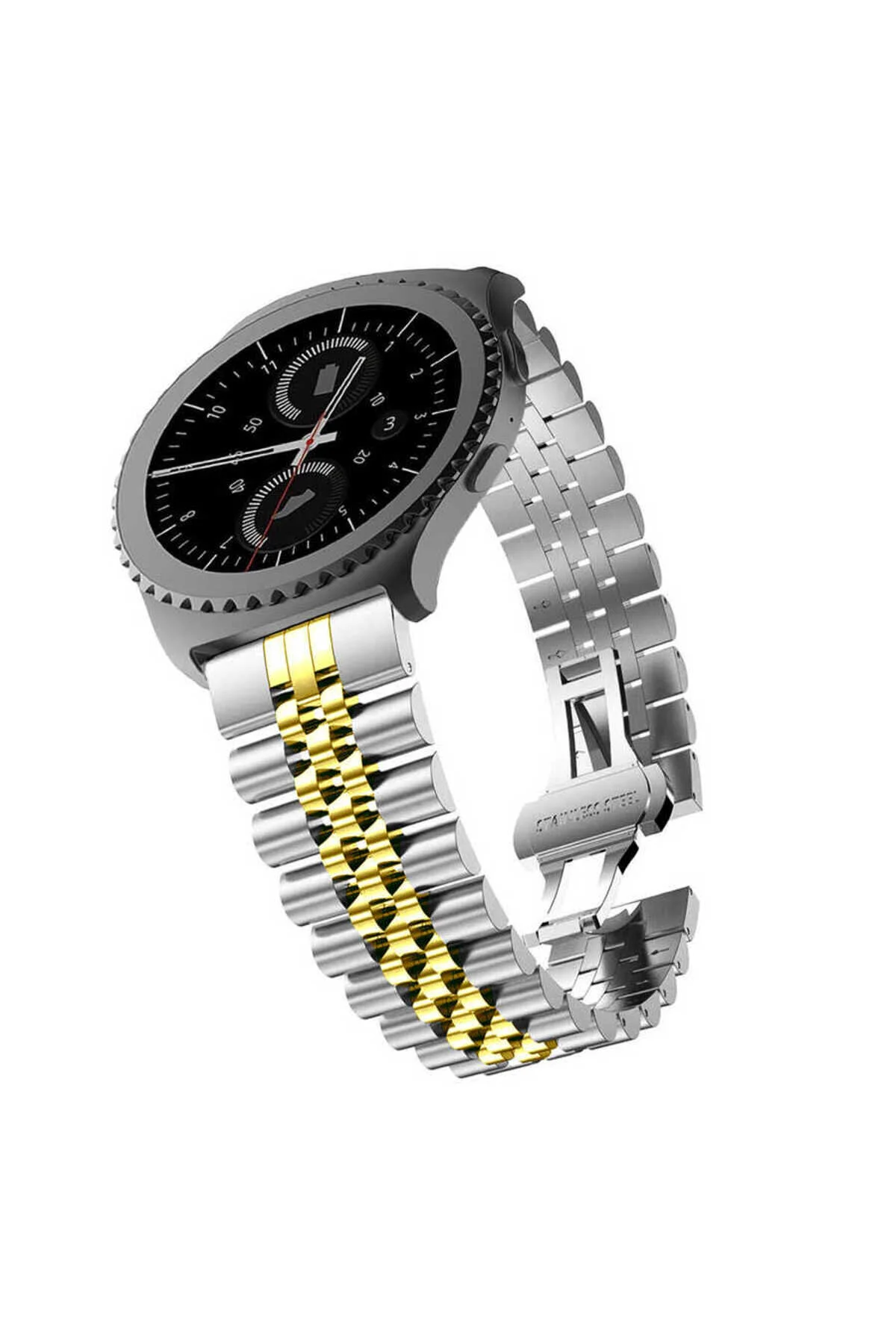 Gear S3 İçin Uyumlu Metal Kordon - 22mm