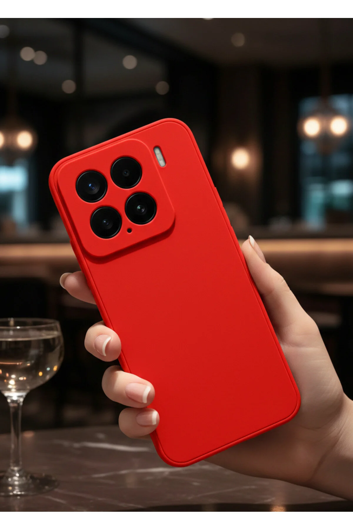 Xiaomi Mi 15 Kılıf Içi Kadife Süet Tasarımlı Kamera Korumalı Silikon A Kalite Lansman Kapak