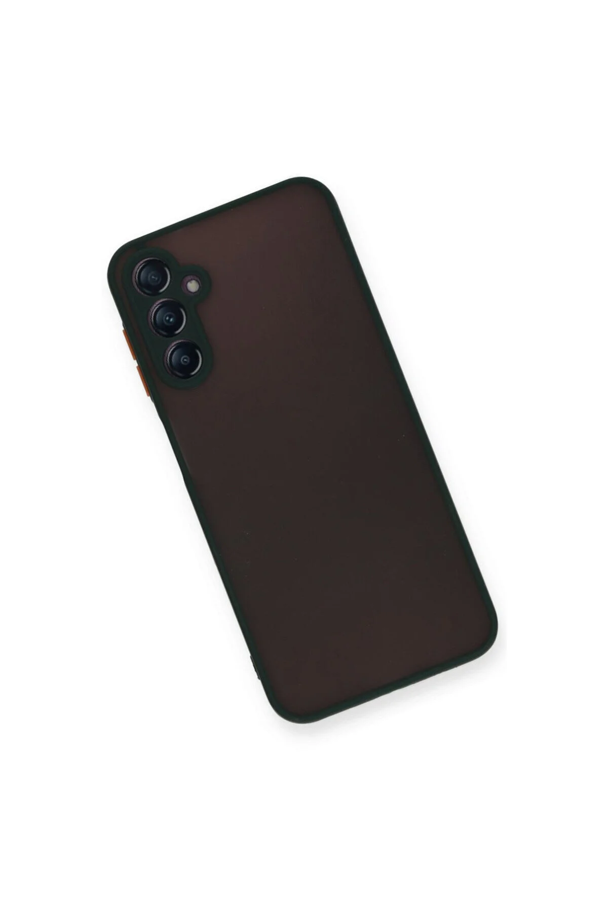 Samsung Galaxy A35 5G İçin Uyumlu Buzlu Tasarım Renkli Tuş Mat Tasarım Sararmaz Kılıf