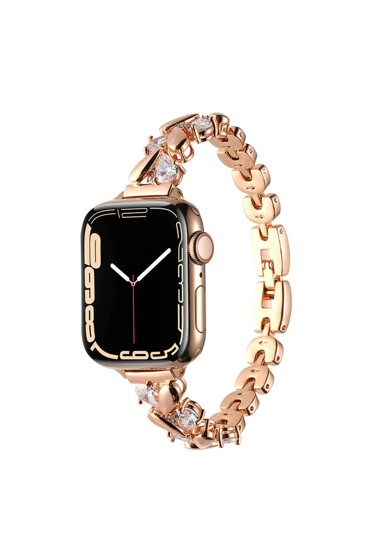 Watch 38mm İçin Uyumlu Renkli İnce Tasarımlı Metal Kordon
