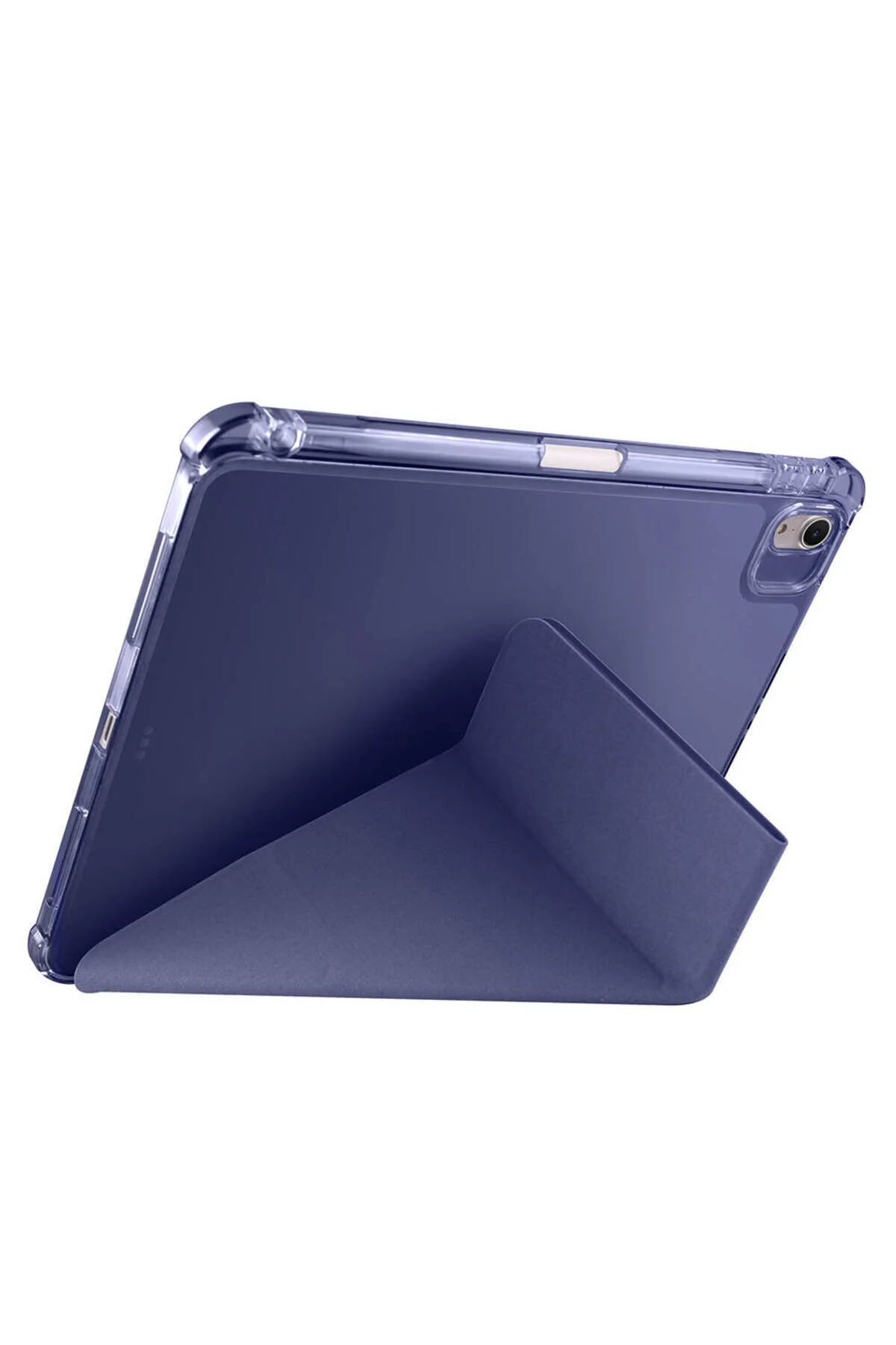 iPad Air 11 2024 İçin Uyumlu Kalem Bölmeli Stand Olabilen Smart Tablet Kılıfı