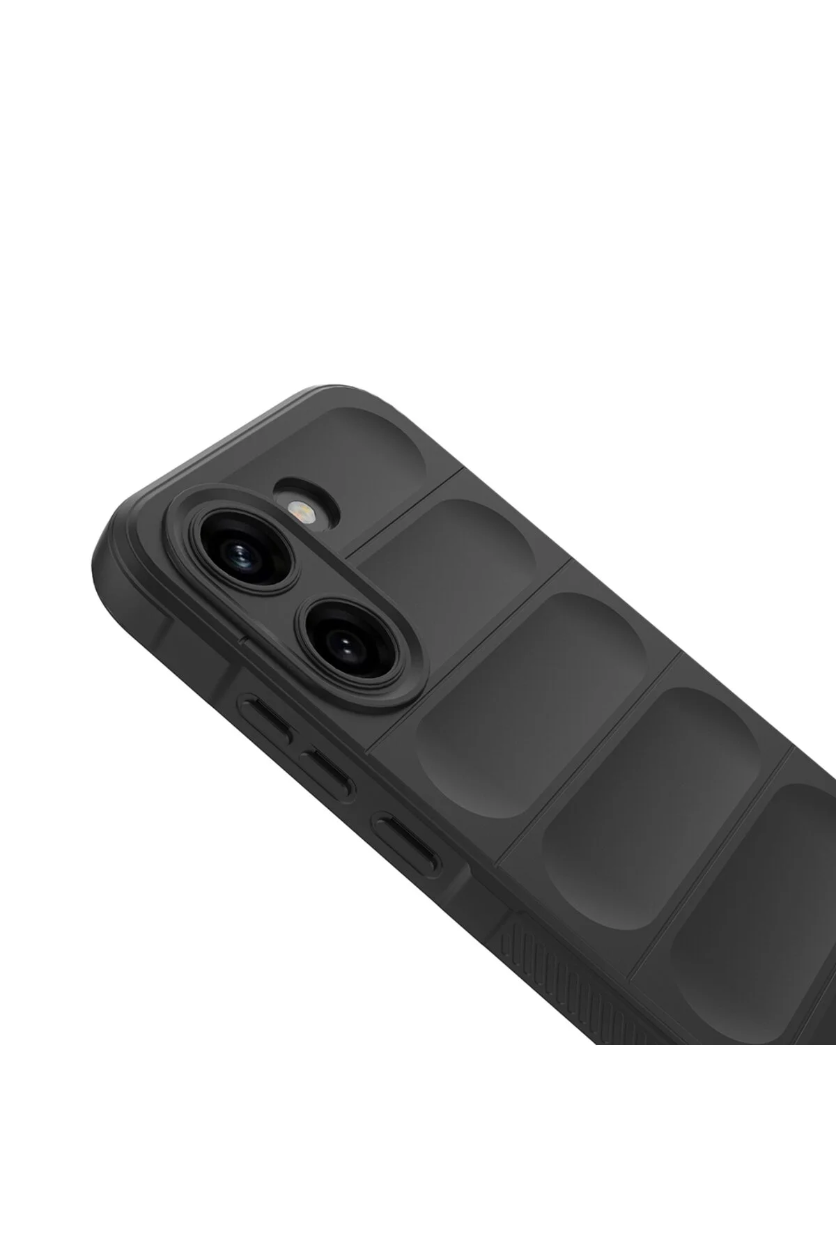 Poco X8 Pro İçin Uyumlu Esnek Yapılı Arkası Oyuklu Tasarım Silikon Kapak