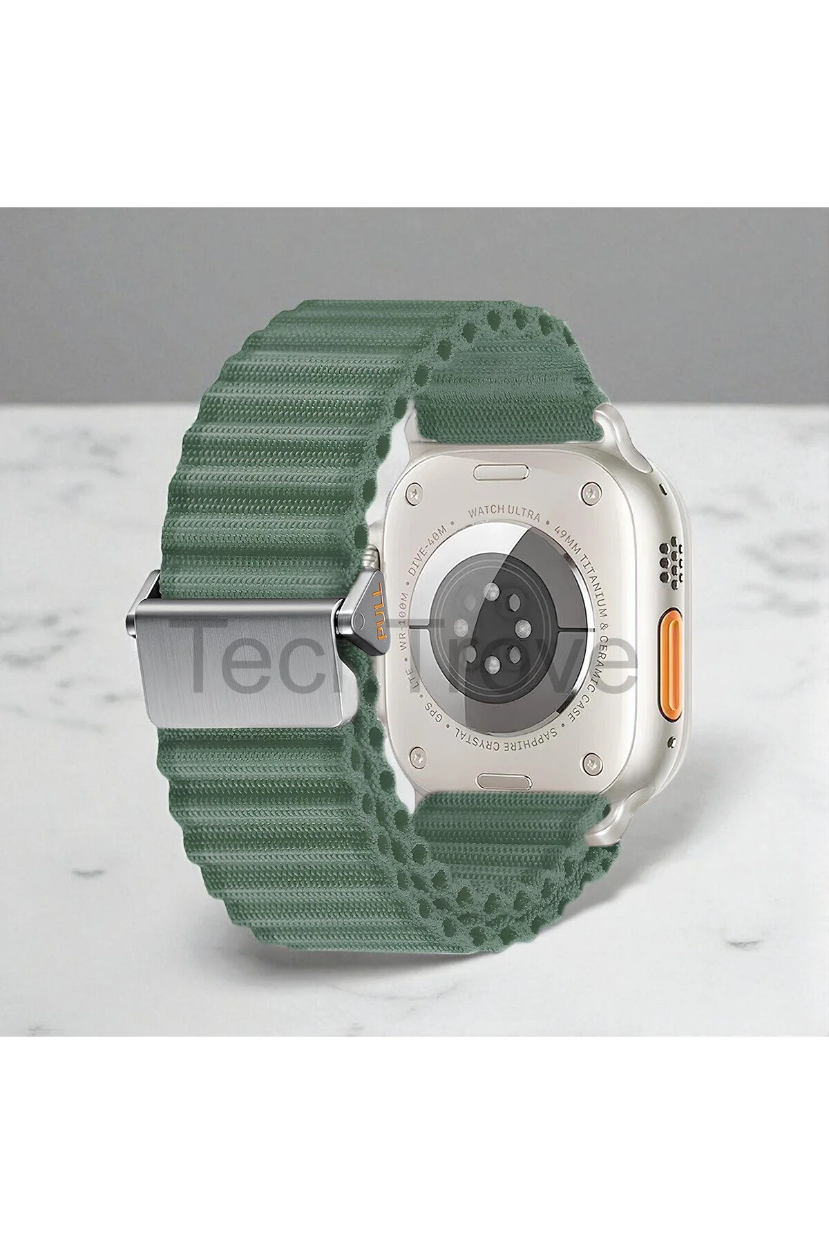 Apple Watch 49/46/45/44/42 Mm Series 10/9/8/7/6/5/4/3/se/ultra Kordon Naylon Yapı Kumaş Hasır
