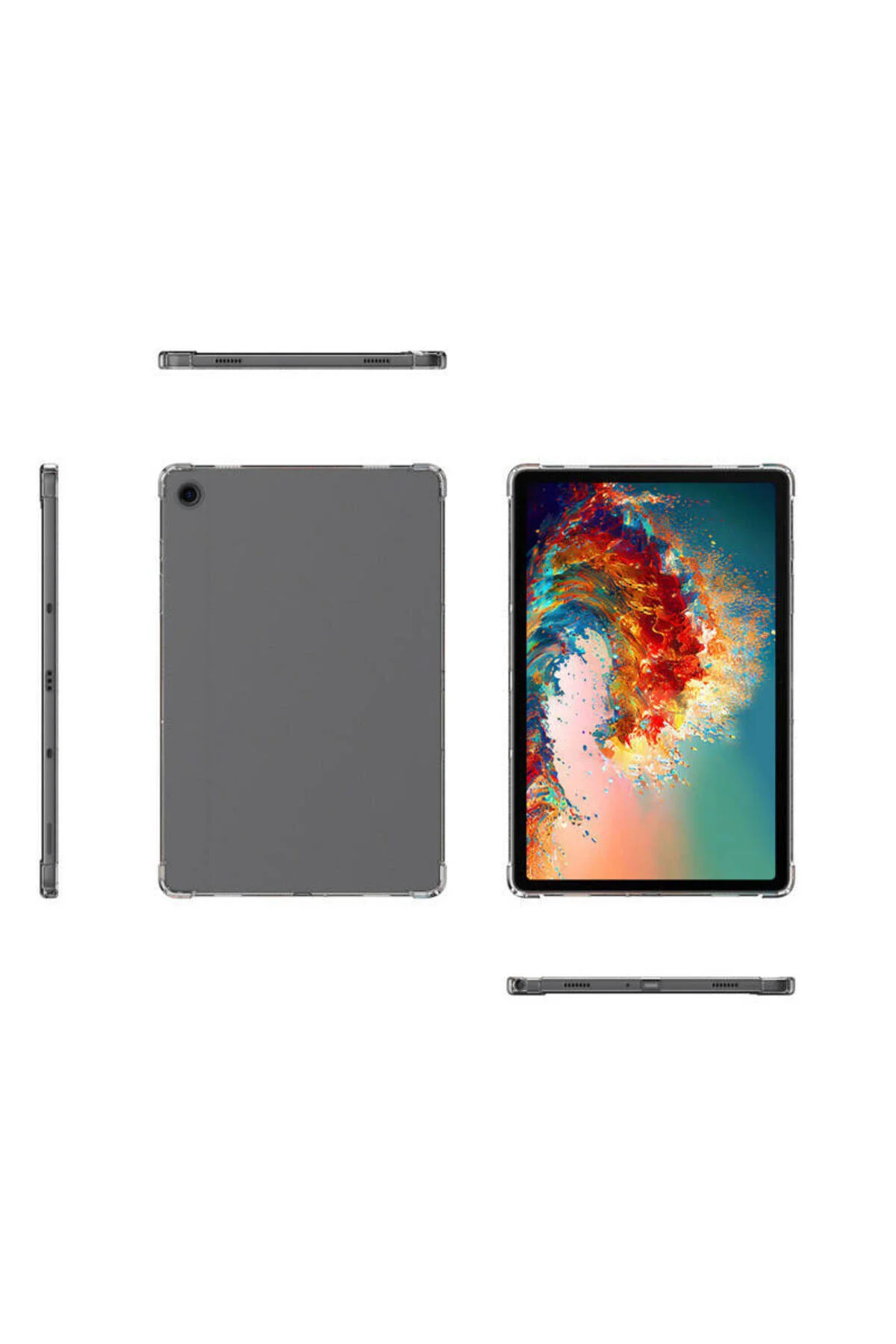 Galaxy Tab A9 Kılıf  Tablet Nitro Anti Shock Silikon Kapak