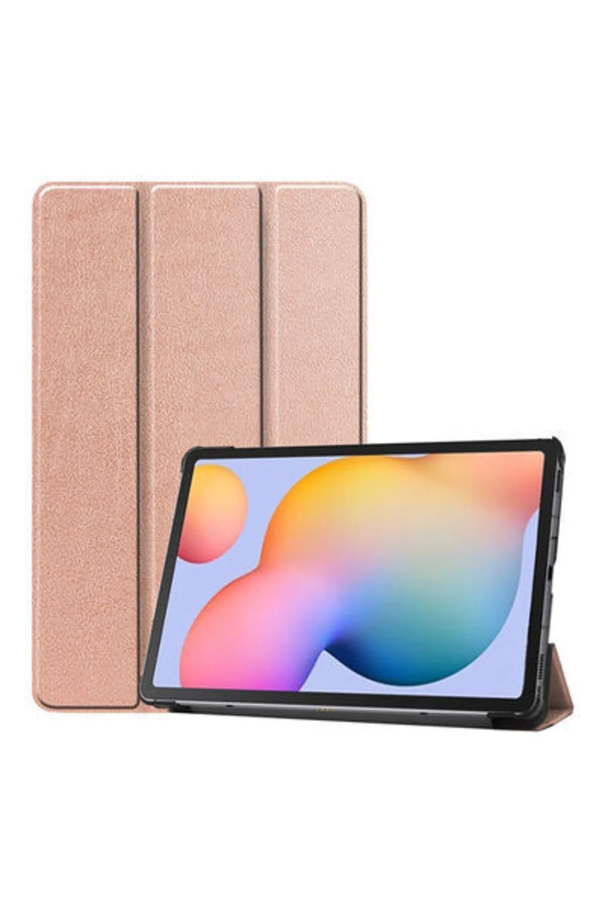 Samsung Galaxy Tab A7 Lite Uyumlu Sm-t220 Kılıf Smart Case Katlanır Standlı Tablet Kılıfı
