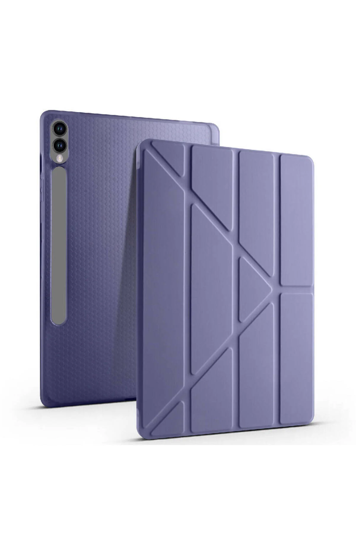 Galaxy Tab S9 FE Plus Uyumlu Kalem Bölmeli Katlanabilir Kılıf