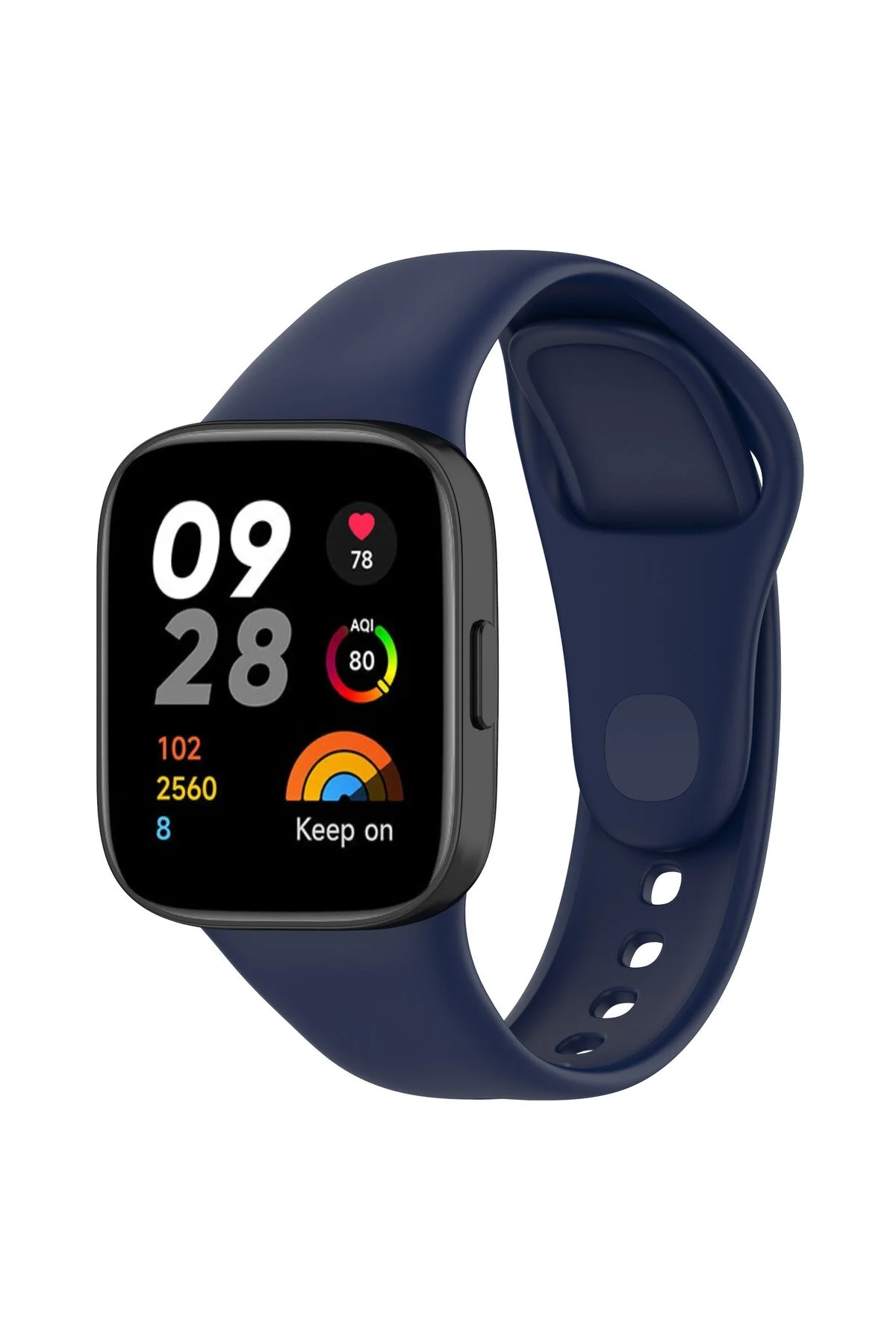 Mi Watch 3 İçin Uyumlu Renkli Silikon Kordon