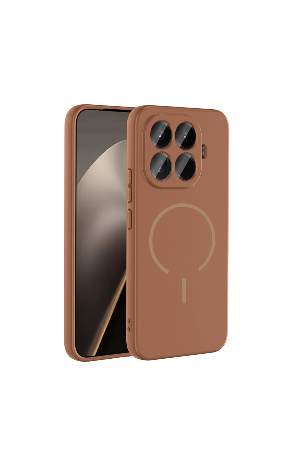 Xiaomi 15T Pro İçin Uyumlu M-Safe Özellikli Soft Renkli Elde Kaymaz Silikon Kılıf