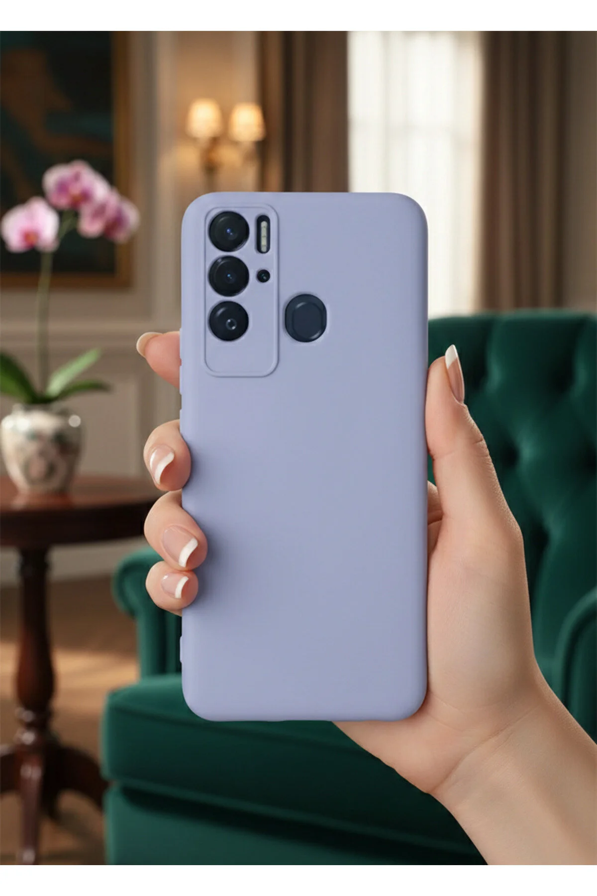 Tecno Pova Neo Kılıf İçi Kadife Soft Silikon Lansman Kapak