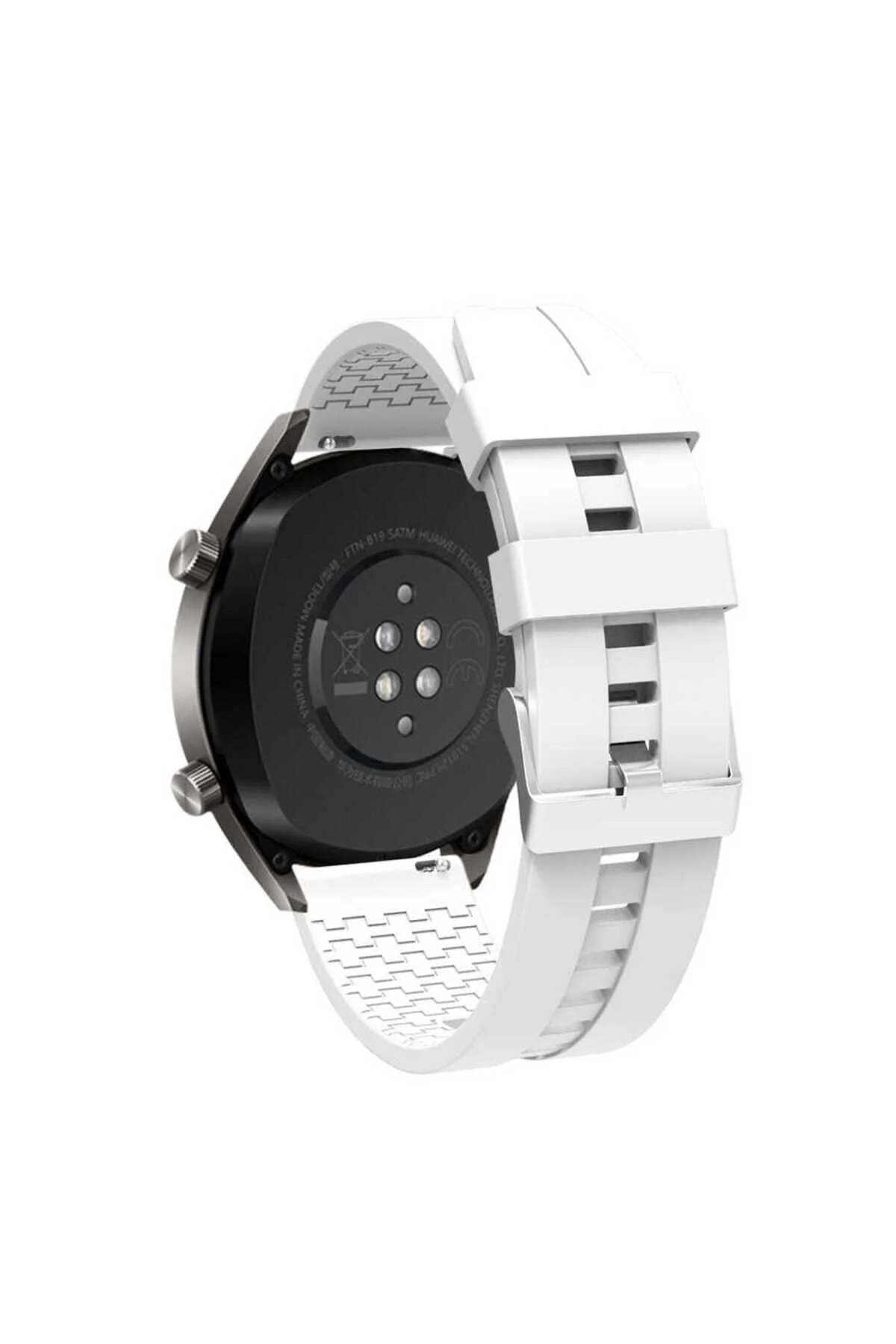 Huawei Watch GT 3 46mm İçin Uyumlu Esnek Renkli Kaliteli Silikon Kayış Kordon