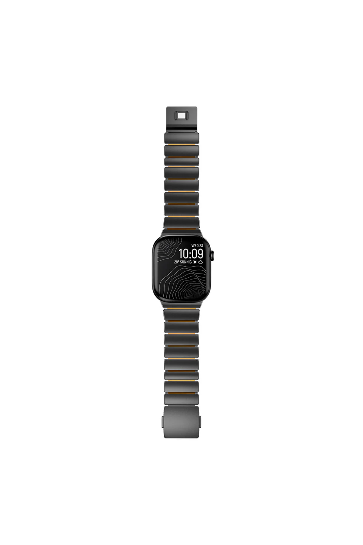 Watch 44mm İçin UyumluTitanyum Silikon Kordon
