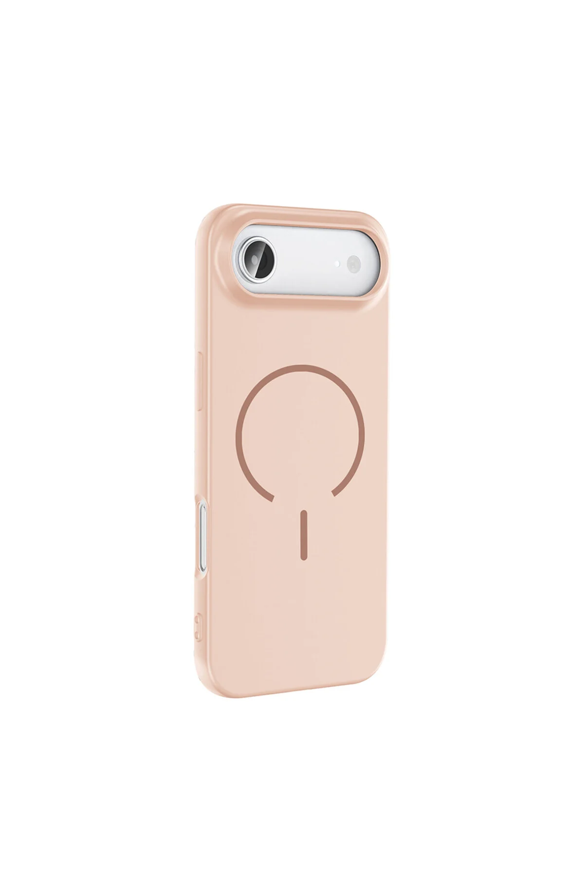 iPhone 17 Air İçin Uyumlu M-Safe Özellikli Soft Renkli Elde Kaymaz Silikon Kılıf