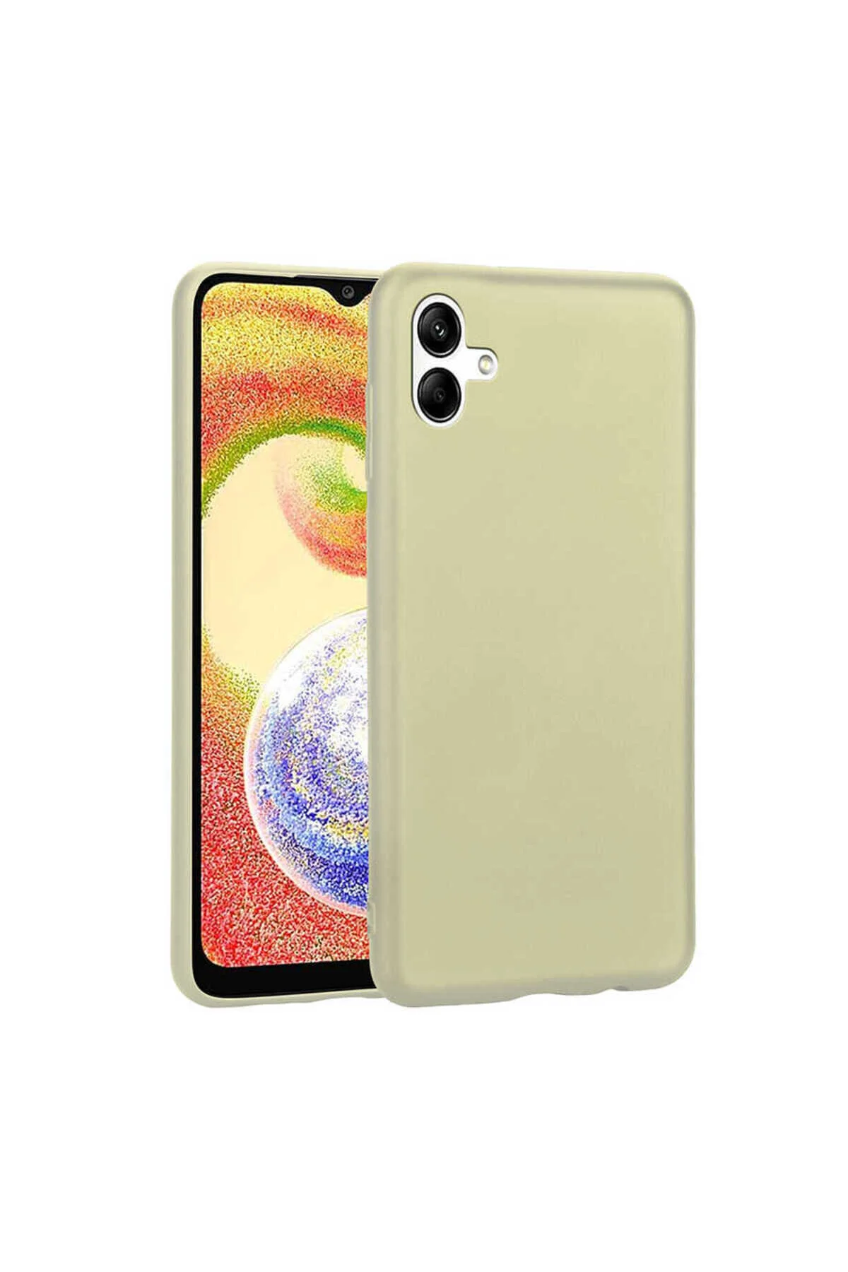 Galaxy A04 Uyumlu Kılıf Renkli Yumoş Silikon Kılıf