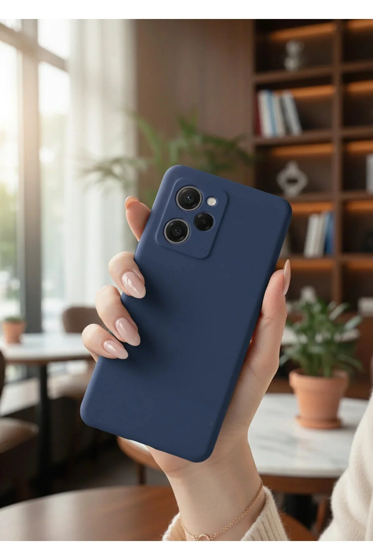 Poco X5 Pro 5G Kılıf Içi Kadife Süet Tasarımlı Kamera Korumalı Silikon A Kalite Lansman Kapak