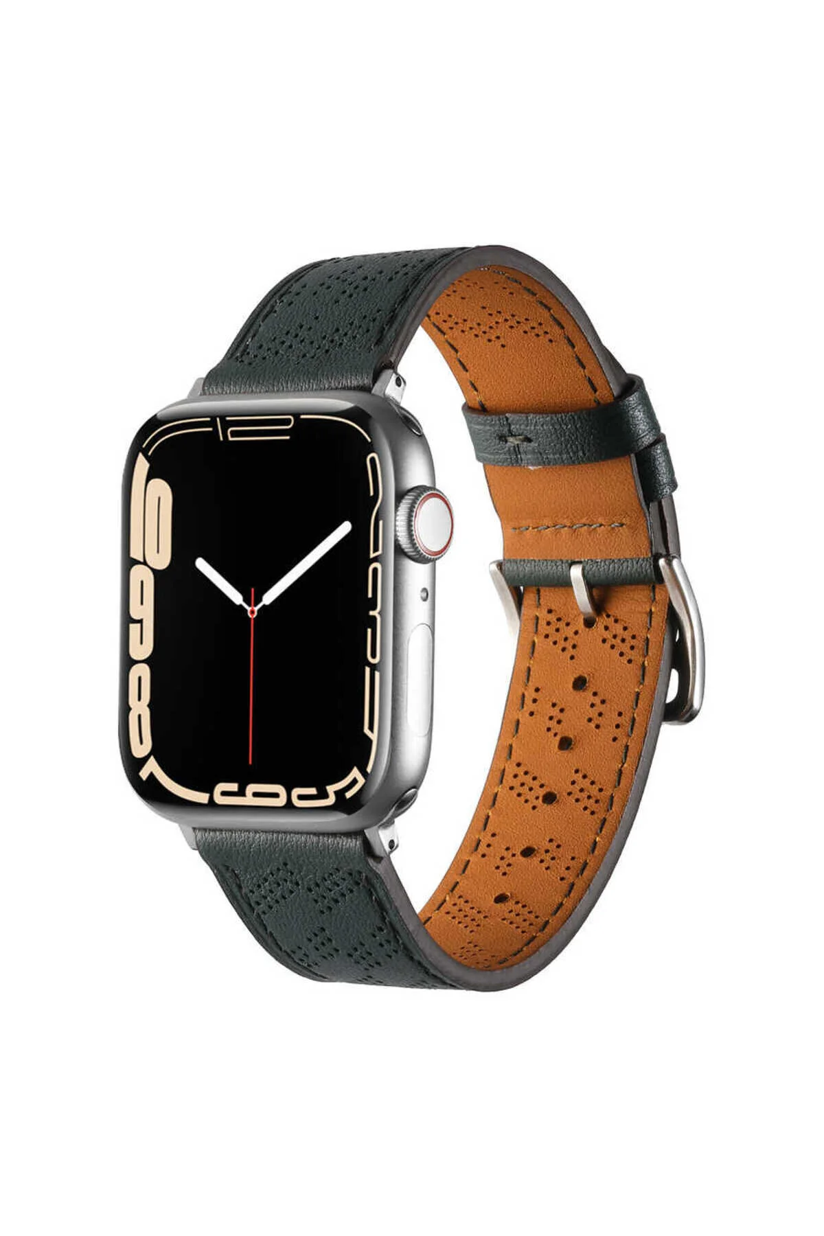 Watch 38mm İçin Uyumlu PU Deri Strap Kayış Kordon