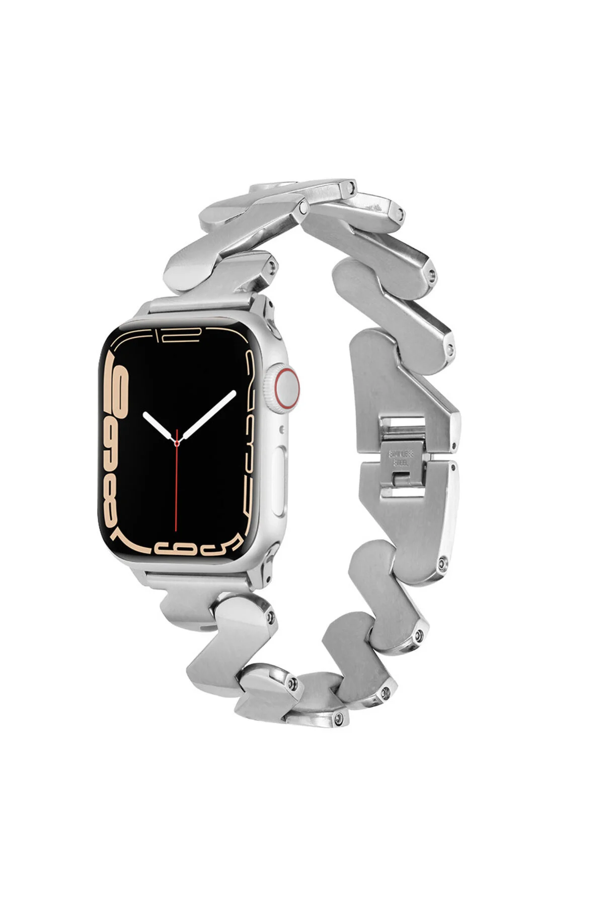 Watch 42mm İçin Uyumlu Metal Strap Kayış Kordon