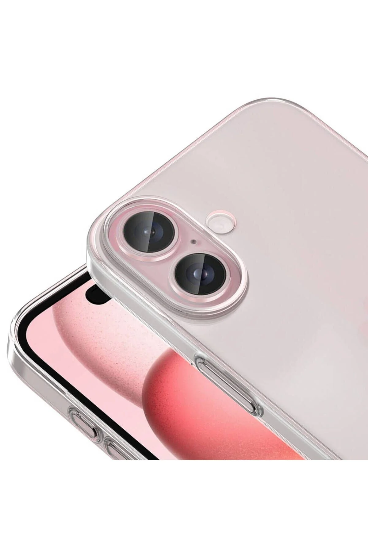 Apple iPhone 16 Plus Uyumlu Şeffaf Yeni Dizayn 16 Serisi Kılıf