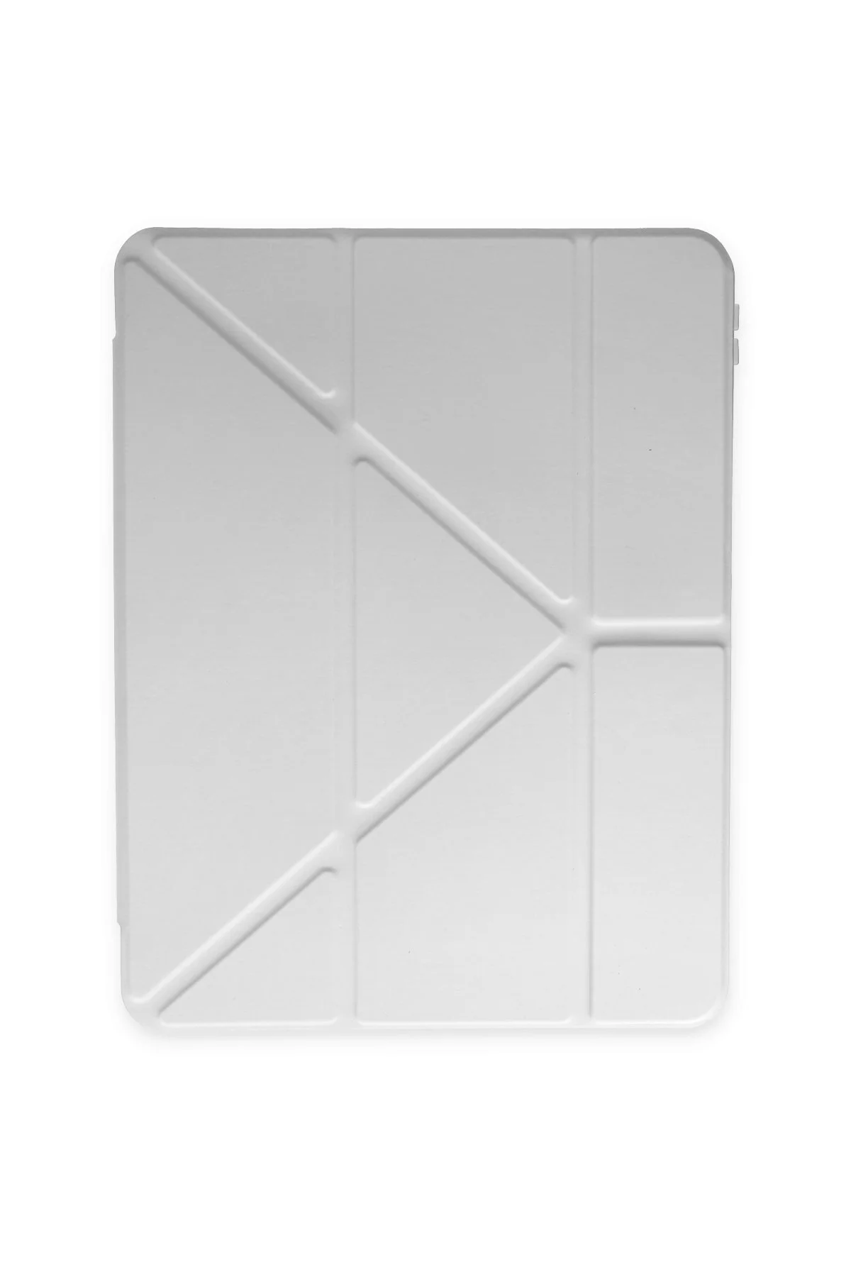 iPad Pro 9.7 Uyumlu Kılıf Kalem Bölmeli Uyku Modlu Smart Case - Gri