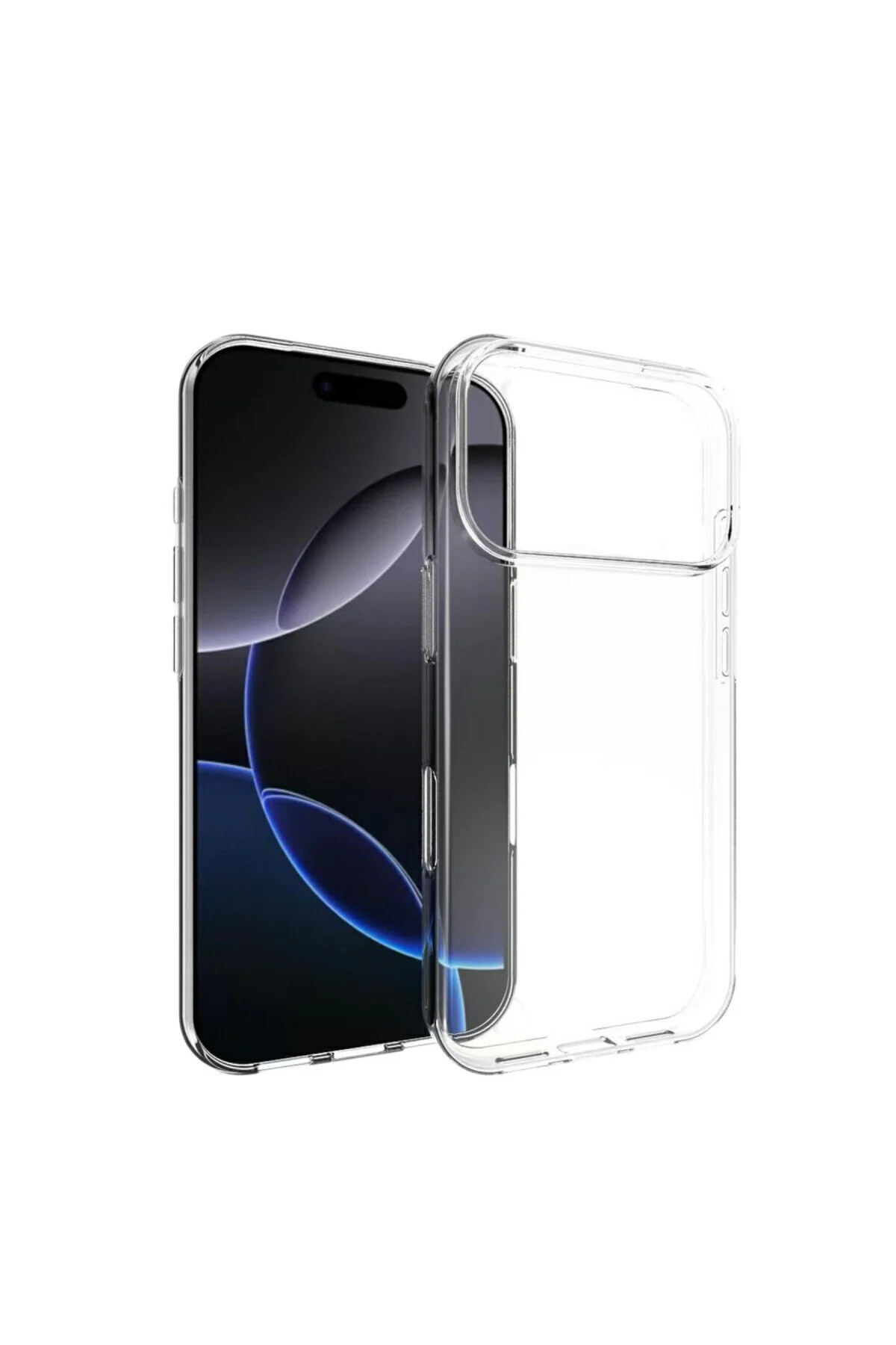 Apple iPhone 17 Pro Max İçin Uyumlu Darbe Emici Yumuşak Ultra İnce Sararmaz Şeffaf Kılıf