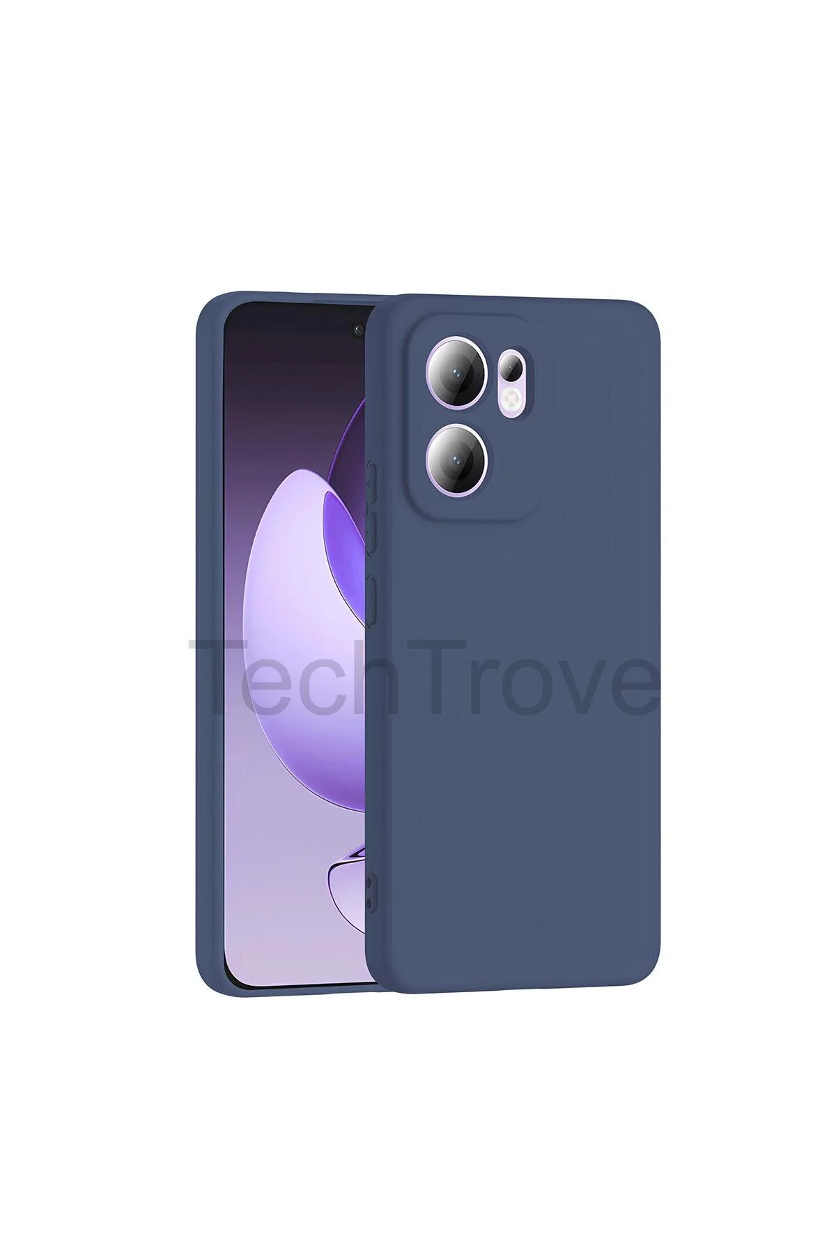 Oppo Reno 13F 5G Kılıf İçi Kadife Süet Tasarımlı Kamera Korumalı Renkli Silikon Kapak