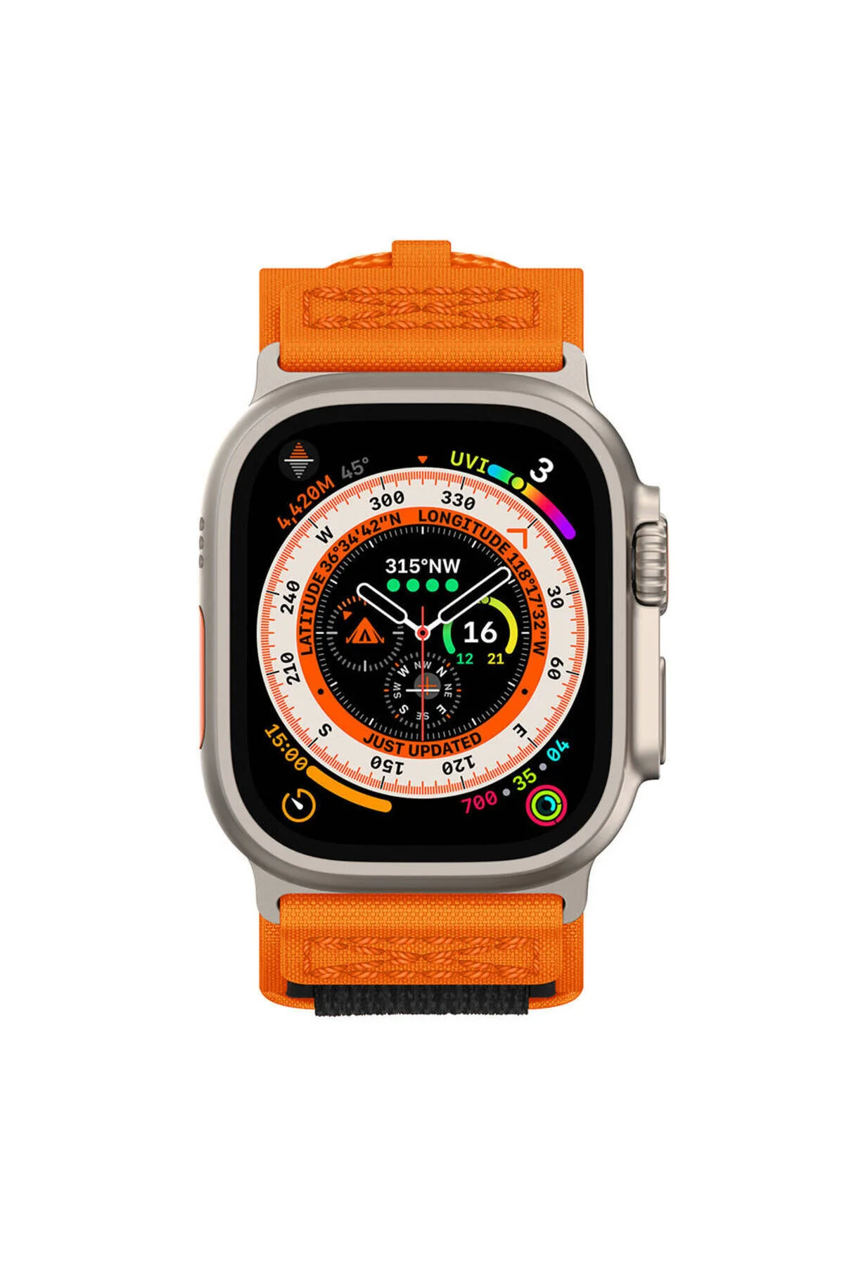 Watch 44mm İçin Uyumlu Hasır Kordon Kayış