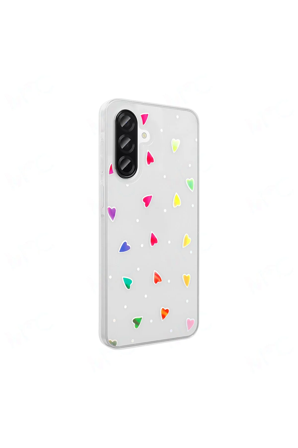 Galaxy A26 Kılıf Şeffaf Figürlü Zore Folk Sert Kapak
