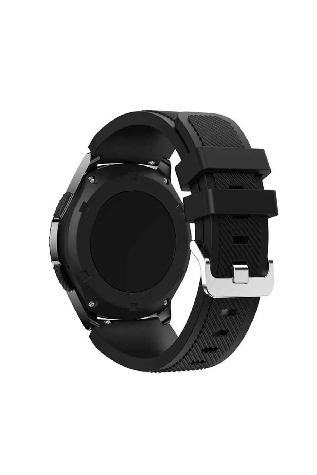 Gear S3 (22mm) İçin Uyumlu Renkli Silikon Kordon