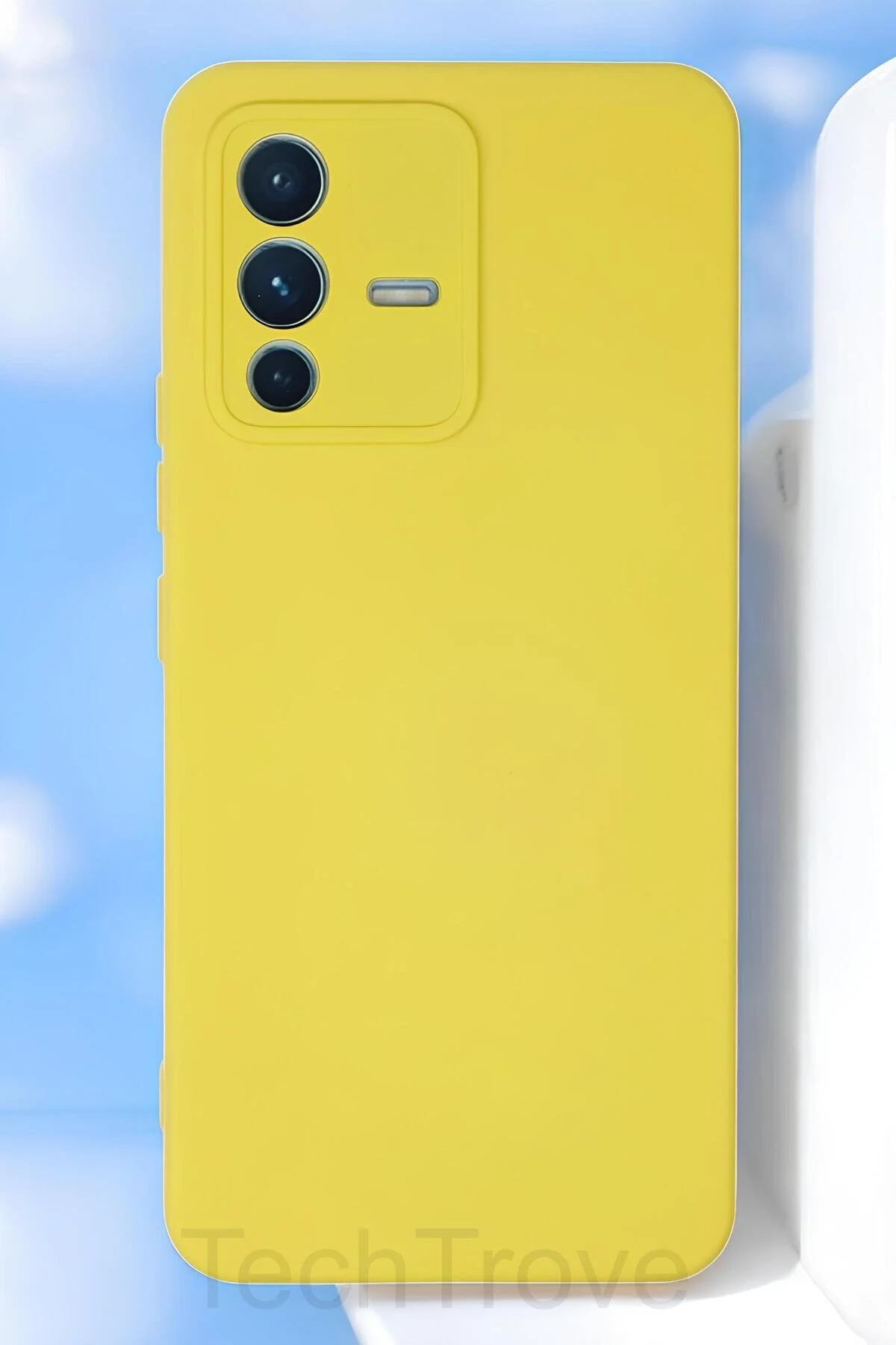 Vivo V23 5G Kılıf İçi Kadife Soft Silikon Lansman Kapak
