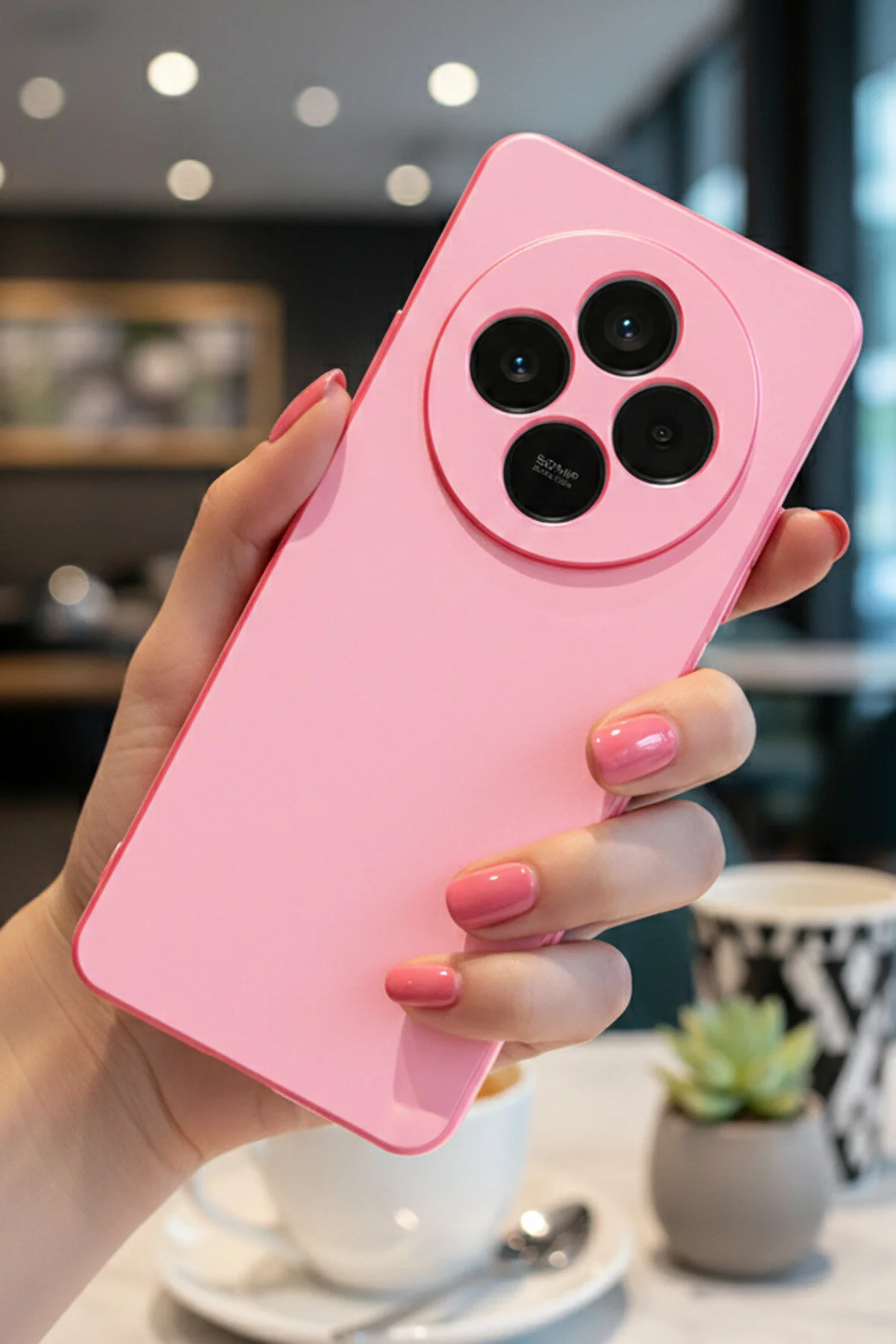 Xiaomi Redmi 14C 4G Kılıf Içi Kadife Süet Tasarımlı Kamera Korumalı Silikon A Kalite Lansman Kapak