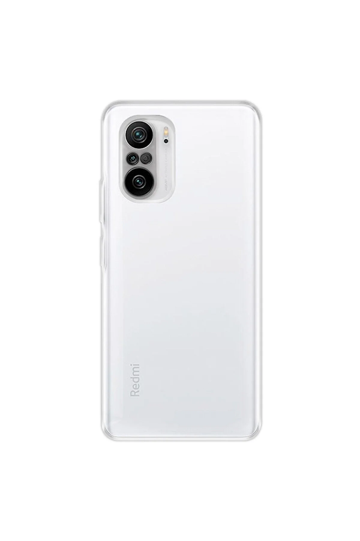 Xiaomi Poco F3 İçin Uyumlu Darbe Emici Yumuşak Ultra İnce Sararmaz Şeffaf Kılıf