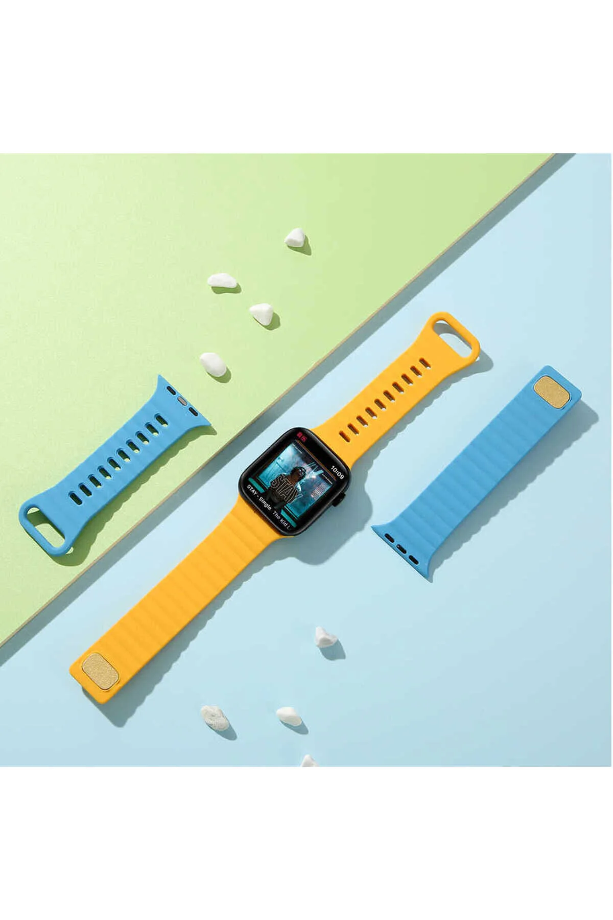 Watch Ultra 49mm İçin Uyumlu Silikon Kordon