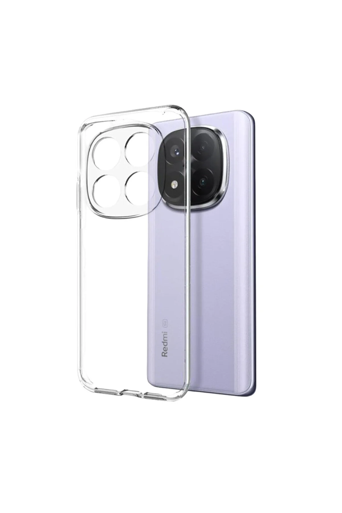 Redmi Note 15 Pro Plus İçin Uyumlu Darbe Emici Yumuşak Ultra İnce Sararmaz Şeffaf Kılıf
