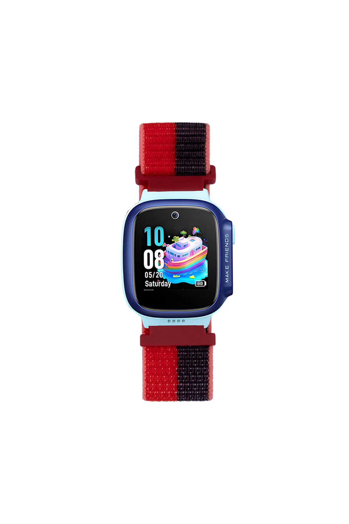 Huawei GT4 41mm İçin Uyumlu Çocuklara Özel Hasır Kordon - 18mm
