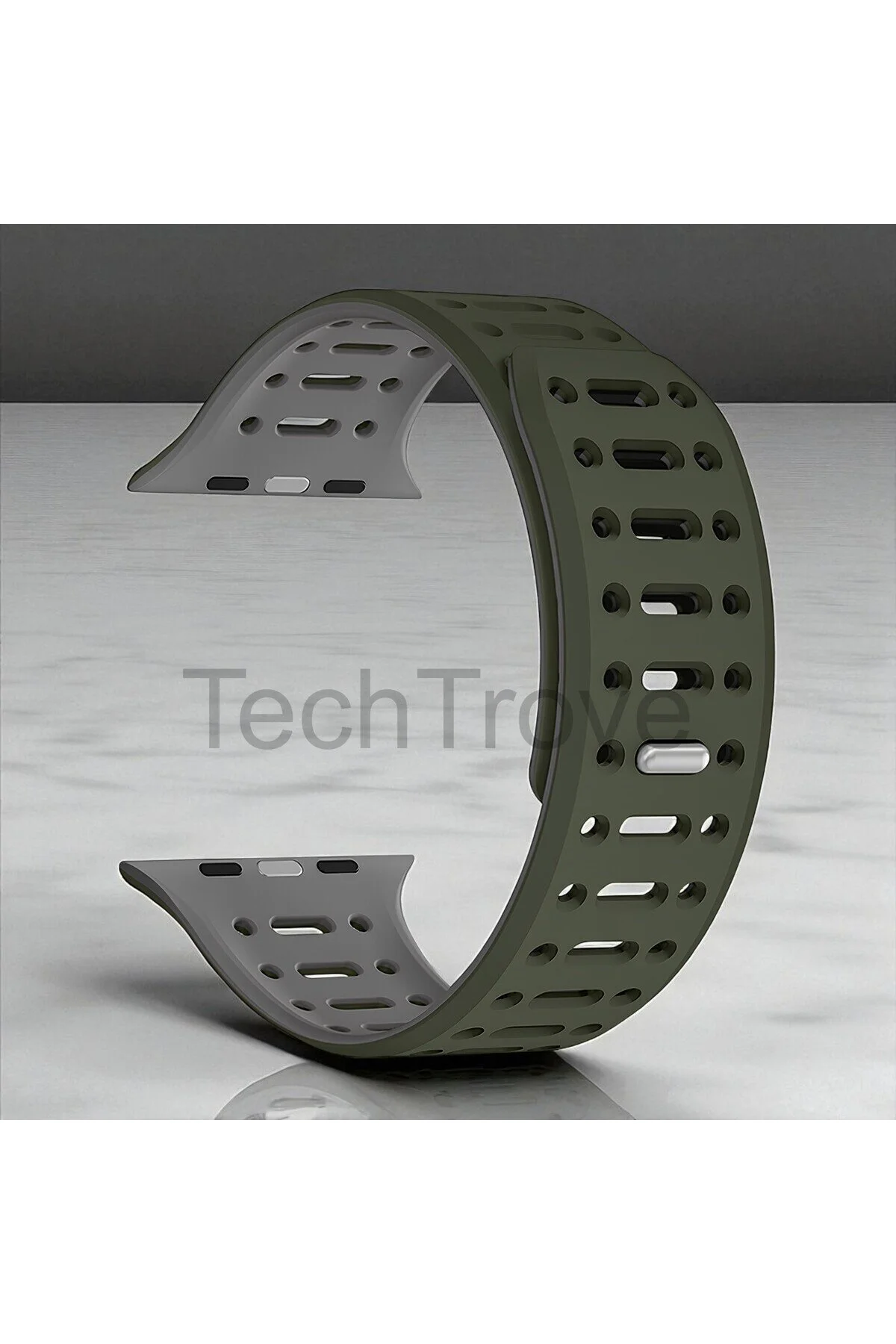 Apple Watch 41/40/38 Mm Series Se/9/8/7/6/5/4/3 Kordon Silikon Kayış