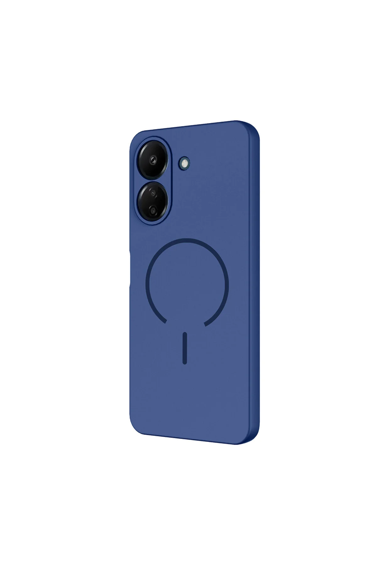 Xiaomi Redmi 13C İçin Uyumlu M-Safe Özellikli Soft Renkli Elde Kaymaz Silikon Kılıf