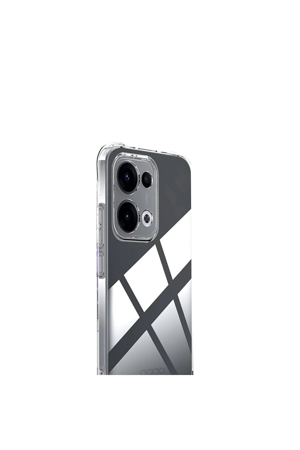 Oppo A6 Pro 4G İçin Uyumlu Darbe Emici Yumuşak Ultra İnce Sararmaz Şeffaf Kılıf