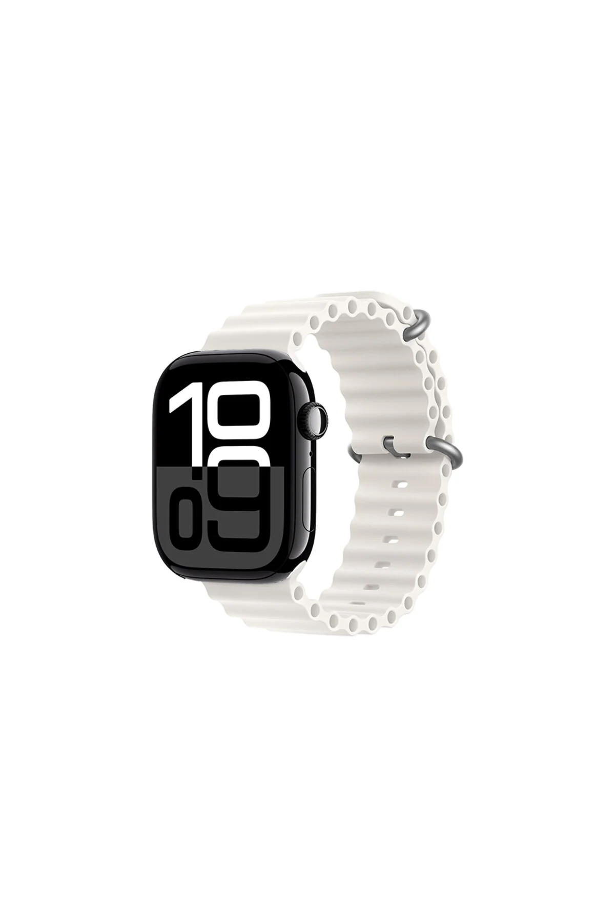 Watch 42mm İçin Uyumlu Renkli Silikon Kordon Strap Kayış