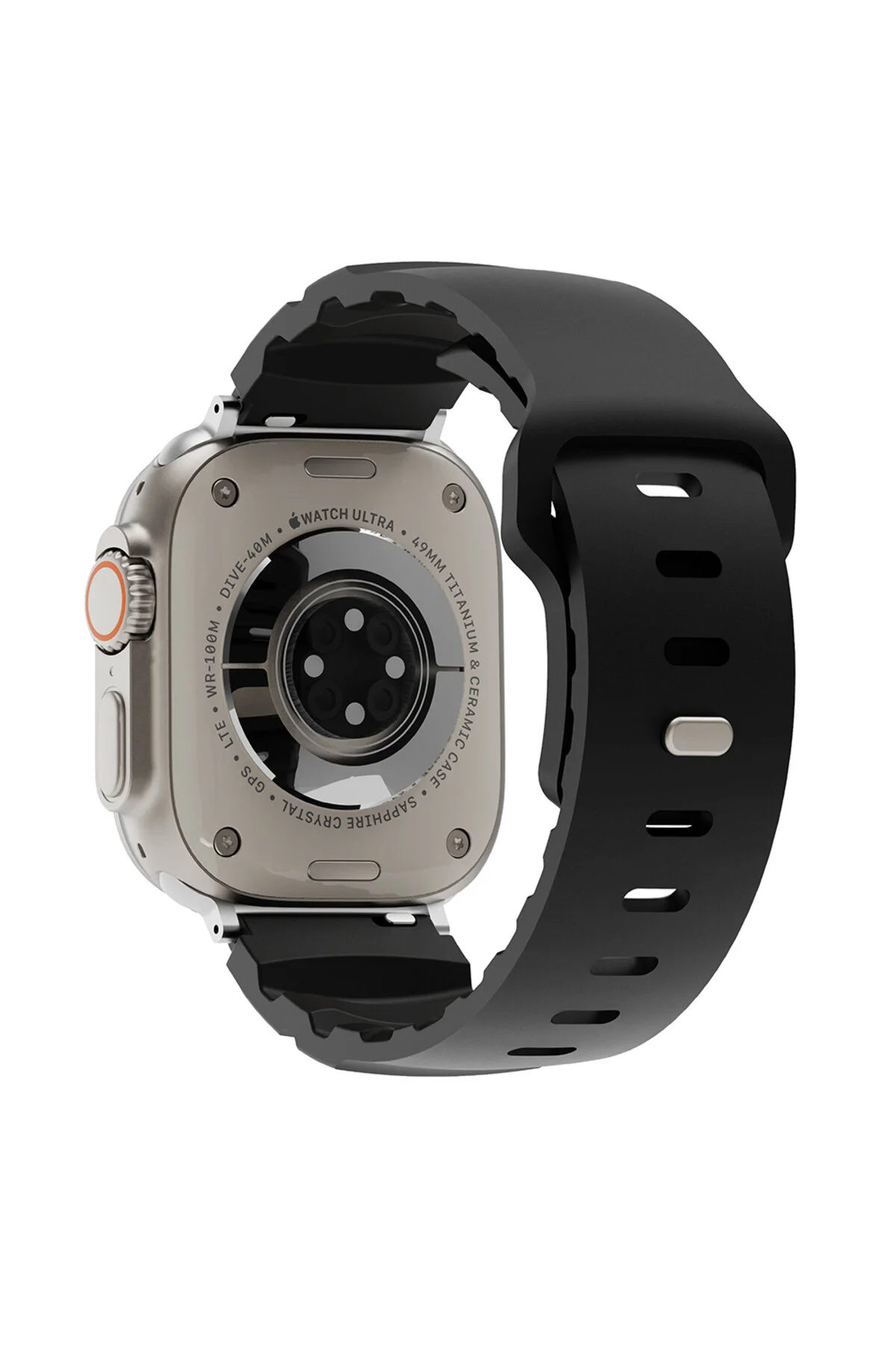 Watch 10 42mm İçin Uyumlu Renkli Silikon Kayış Kordon