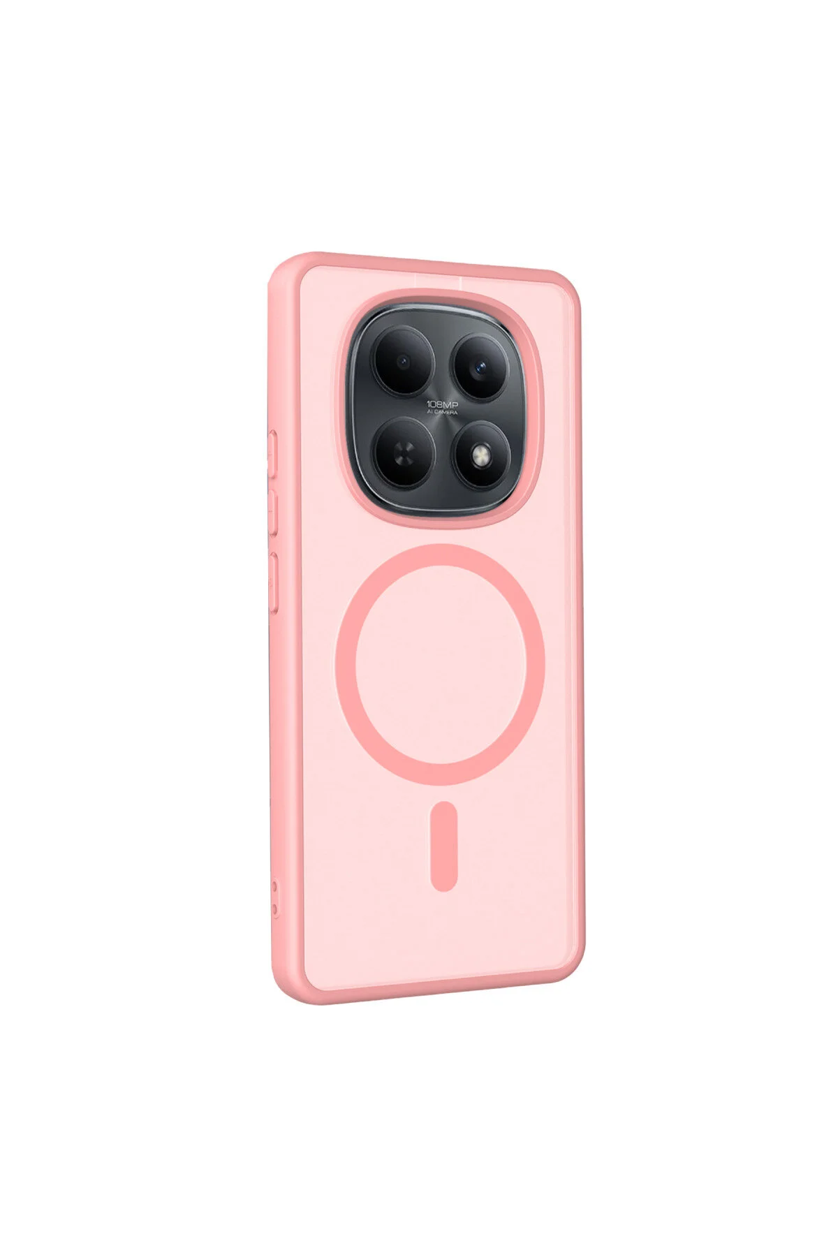 Poco M8 Pro İçin Uyumlu Kılıf Renkli Buzlu Tasarım Sararmaz Magsafe Kılıf
