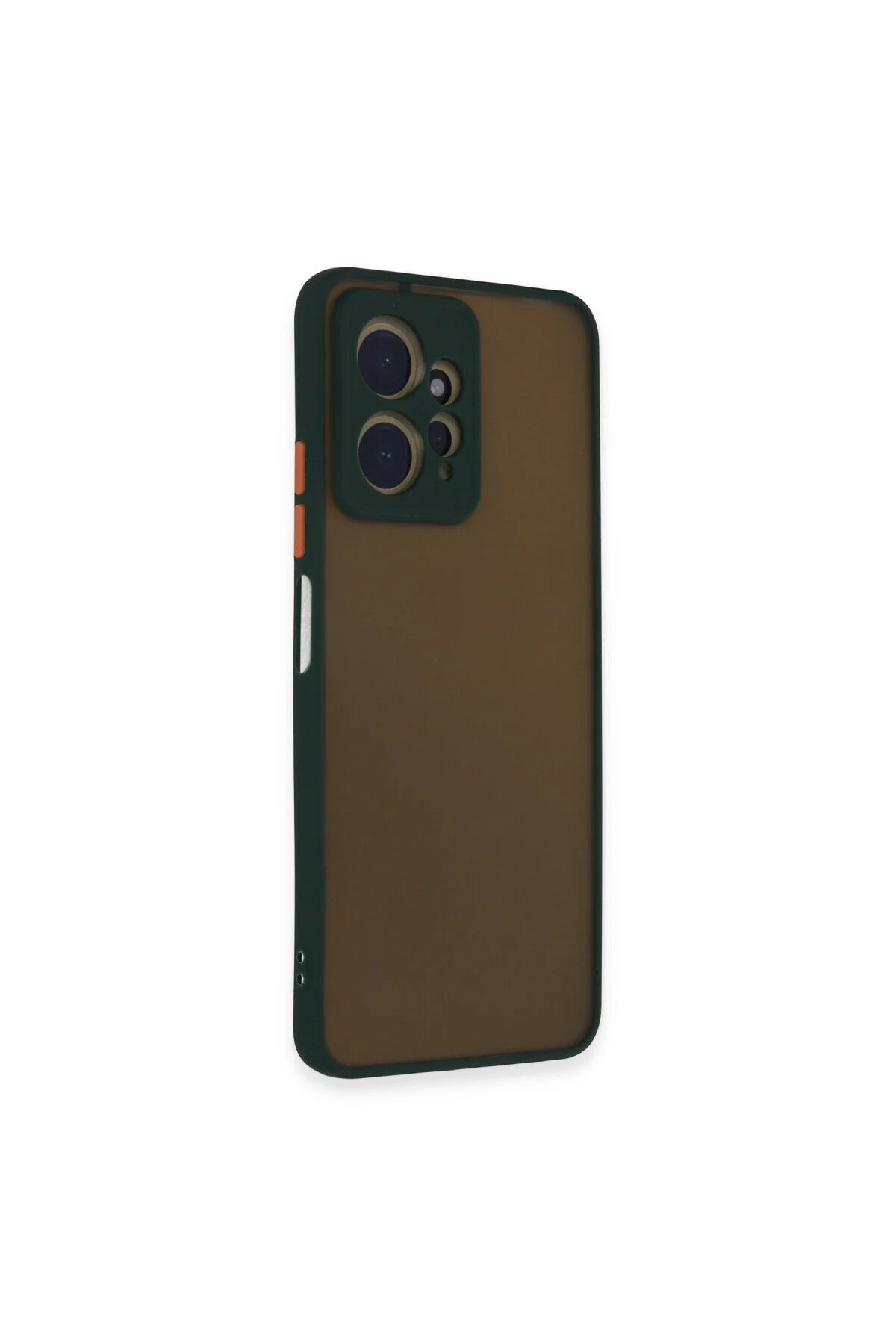 Xiaomi Redmi Note 12 4G İçin Uyumlu Buzlu Tasarım Renkli Tuş Mat Tasarım Sararmaz Kılıf